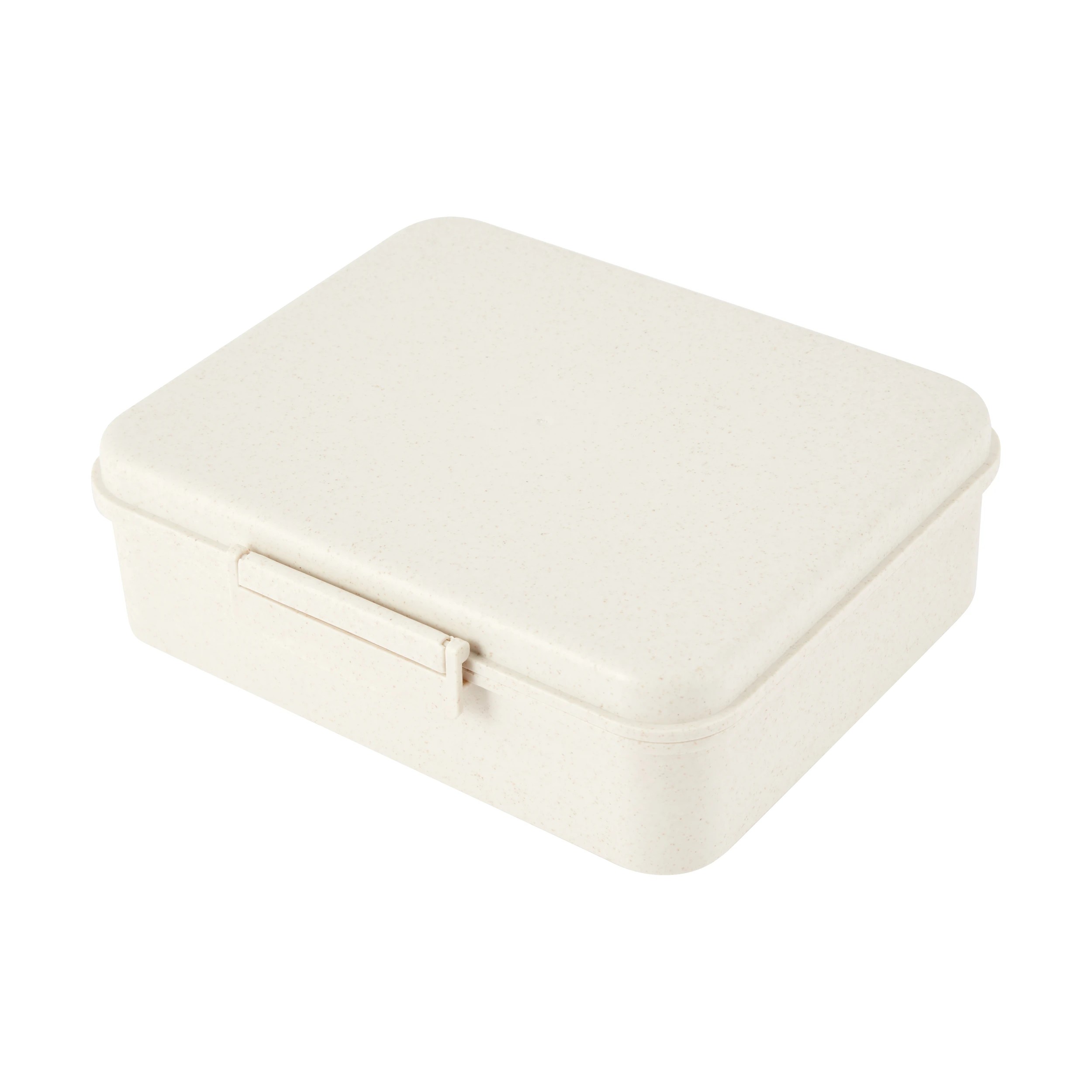 1 Wheat Straw Bento Snack Box - Oatmeal, 1 of 4