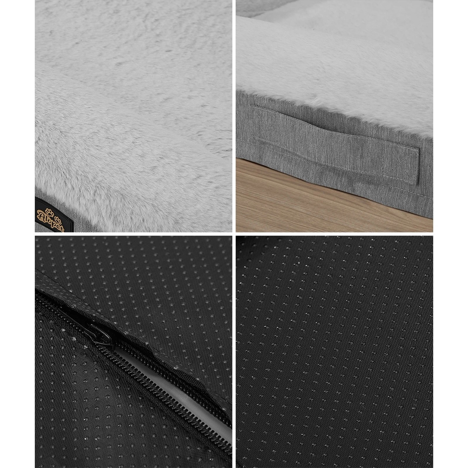 2 Alopet Orthopedic Dog Bed Calming Mattress Pet Mat Washable Removable Xx Large
 - Grey, 2 of 6