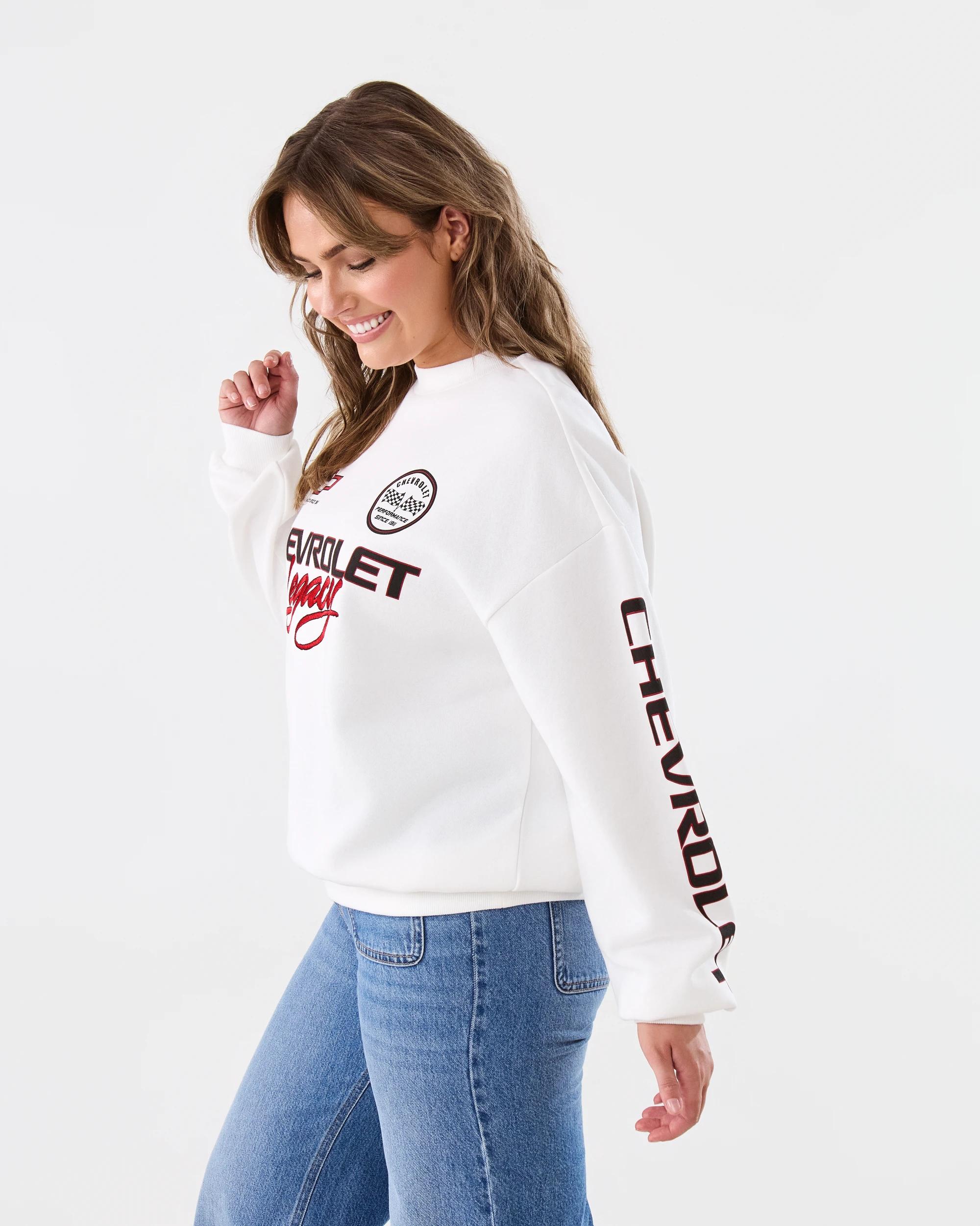 2 Chevrolet License Long Sleeve Sweatshirt Chevrolet, 2 of 9
