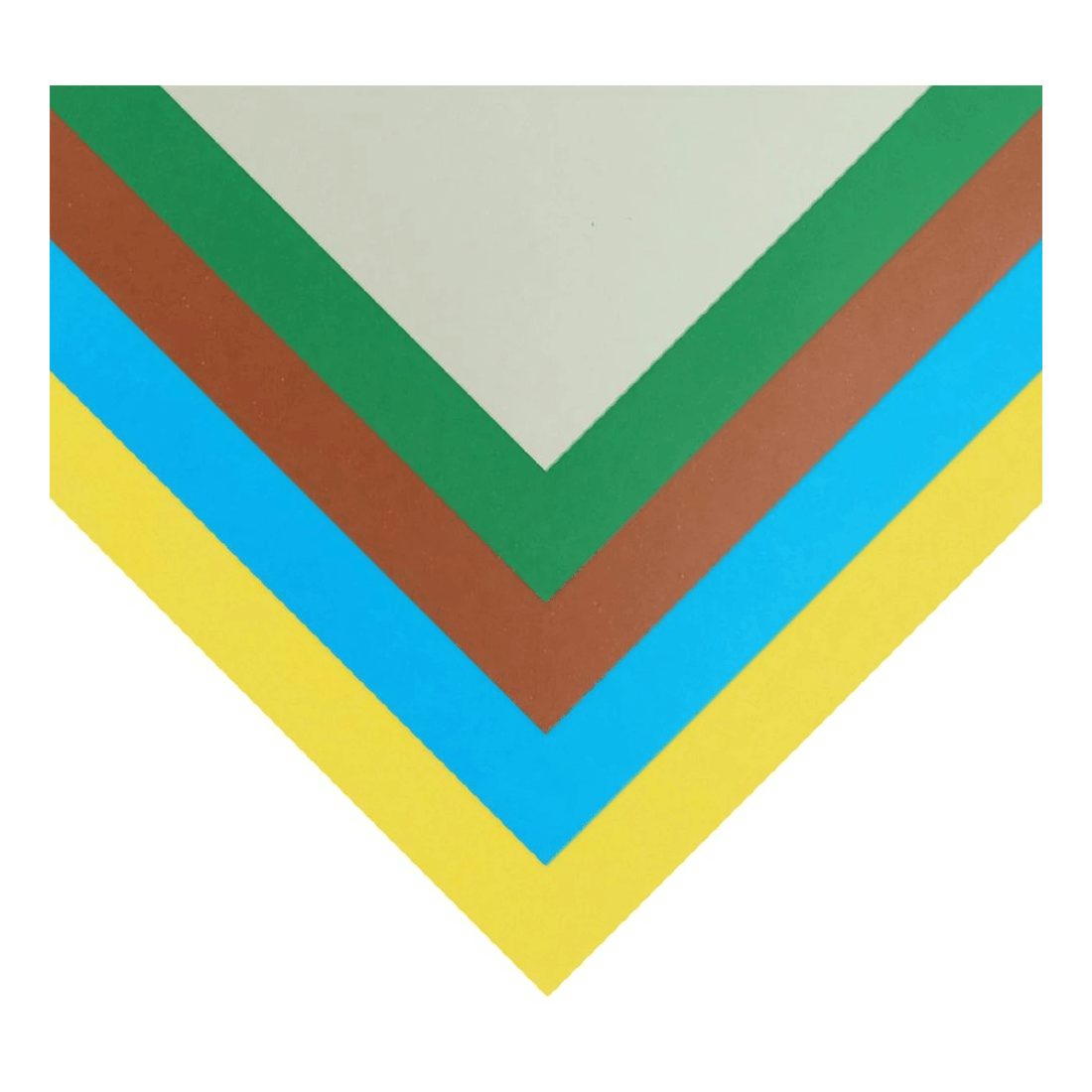 1 Quill A4 Board 210gsm Earth 100 Pack, 1 of 2