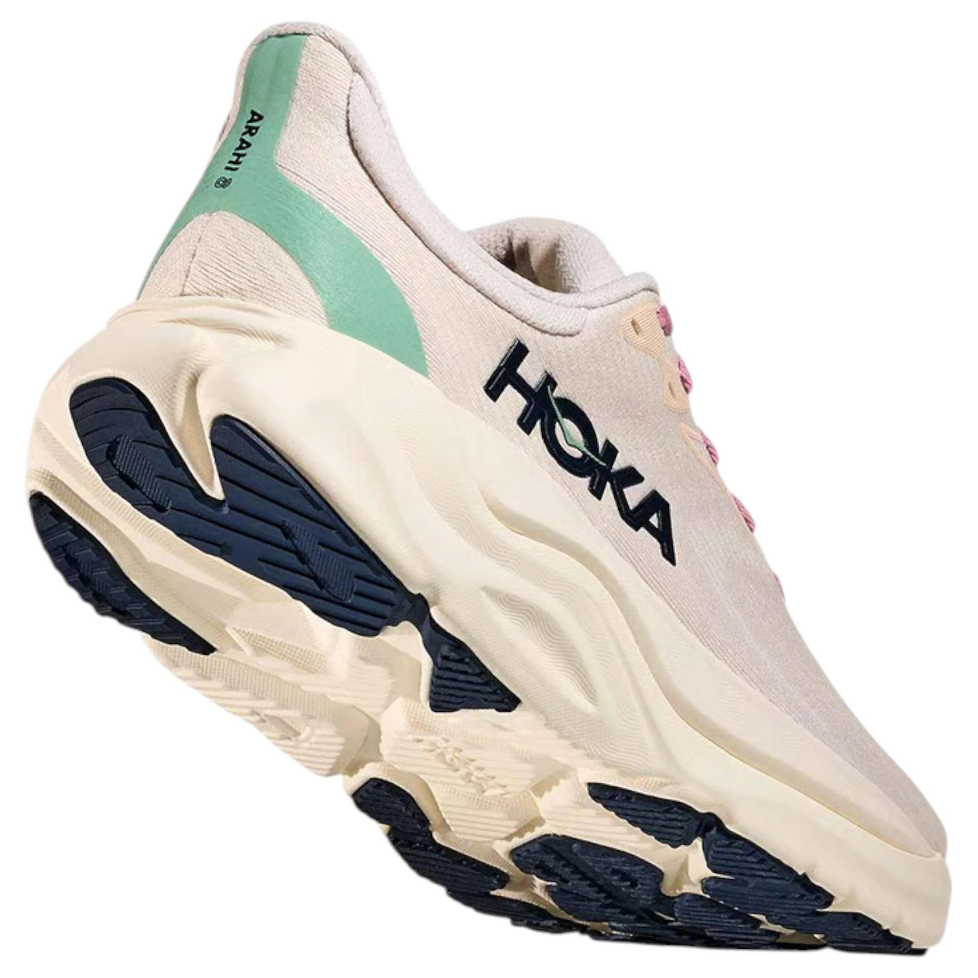 7 Hoka Womens Arahi 8 Athletic Running Shoes ROSE CREAM, 7 of 7
