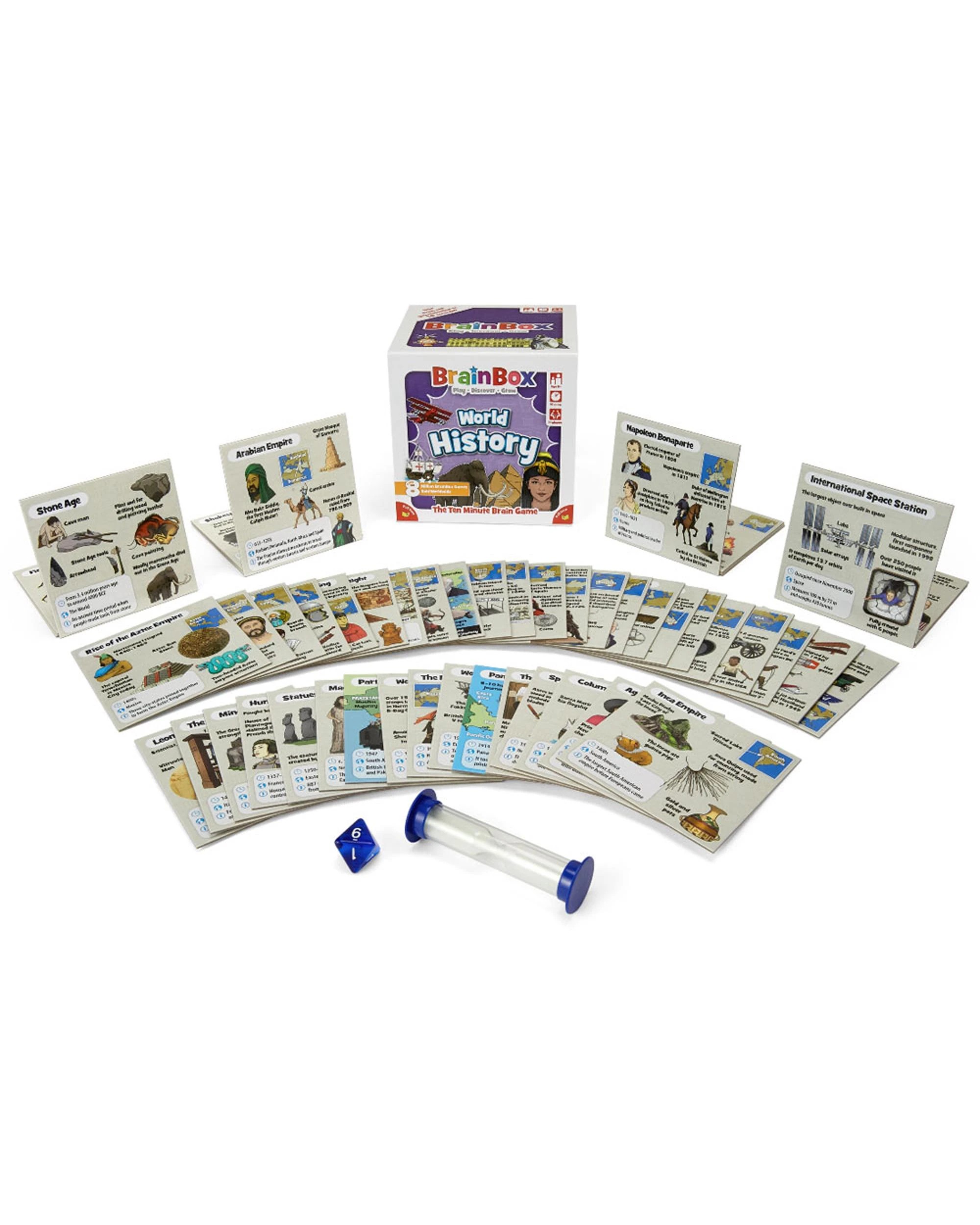 2 Brainbox World History Card Game, 2 of 2