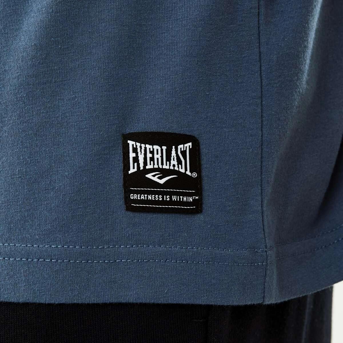 6 Everlast Mens Crew Neck T-shirt Denim, 6 of 8