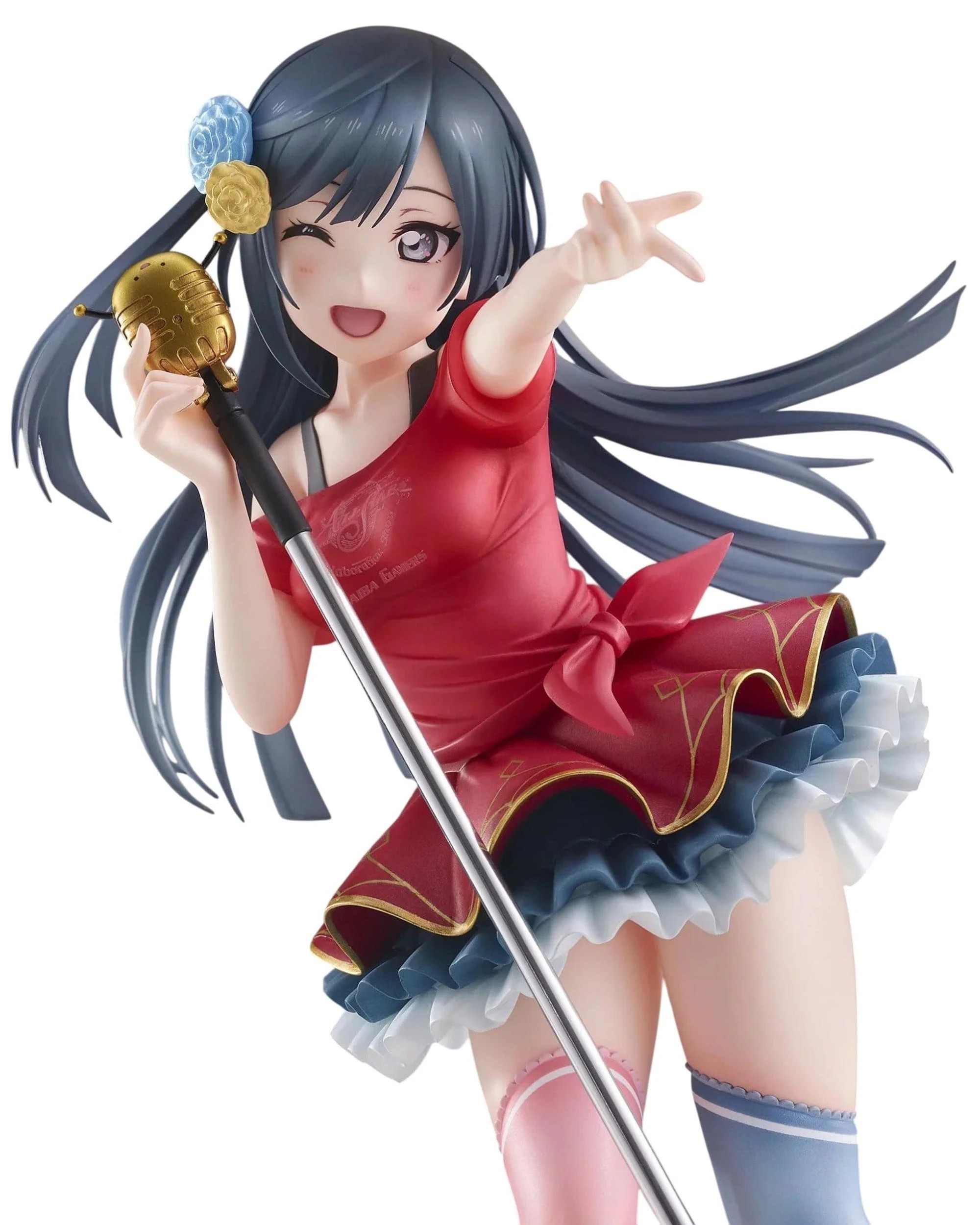6 Wave Love Live! Setsuna Yuki Odaiba Gamers Signboard Girl 1/7 Scale Figure, 6 of 9
