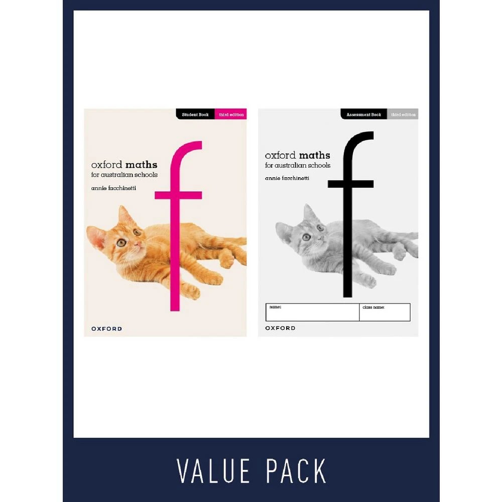 1 Maths for Australian Schools Value Pack Year F, 1 of 6