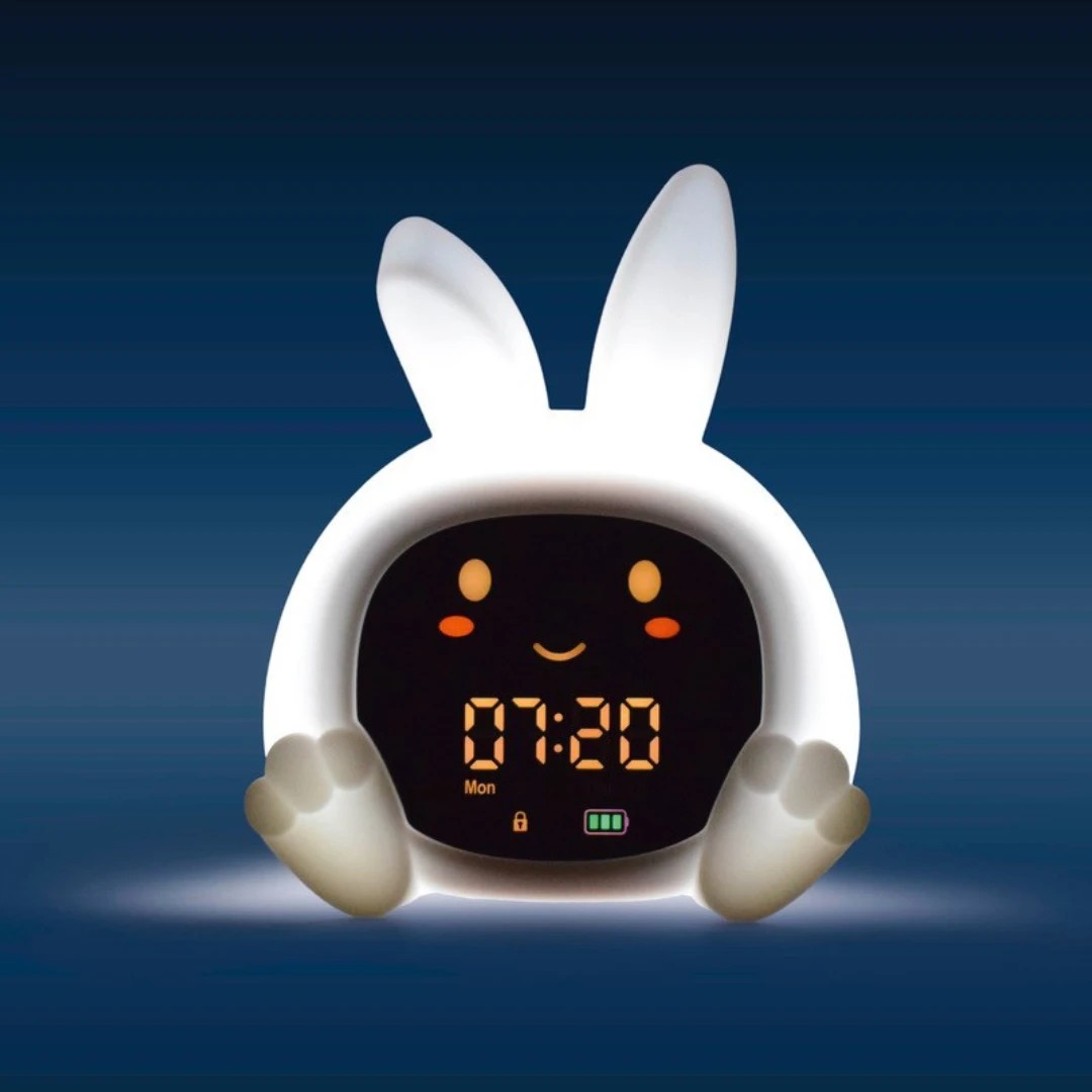 3 ZAZU Sleep Trainer Clock - Sarah the Rabbit, 3 of 4