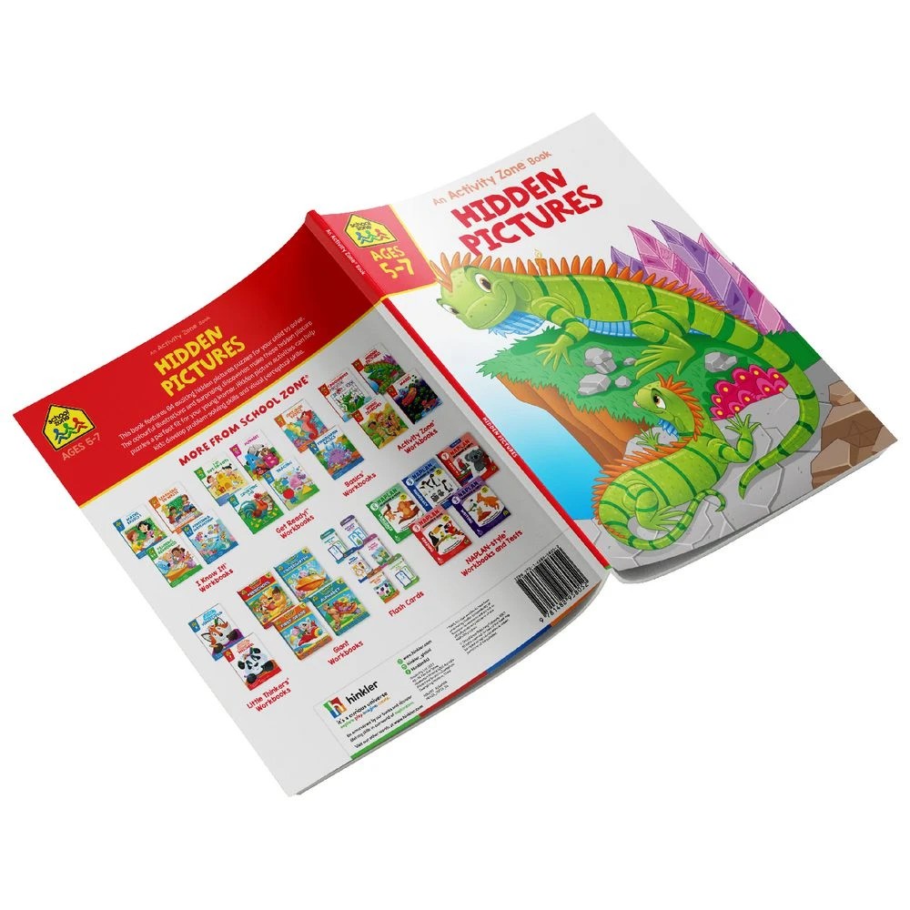 4 School Zone Activity Zone Hidden Pictures, 4 of 4