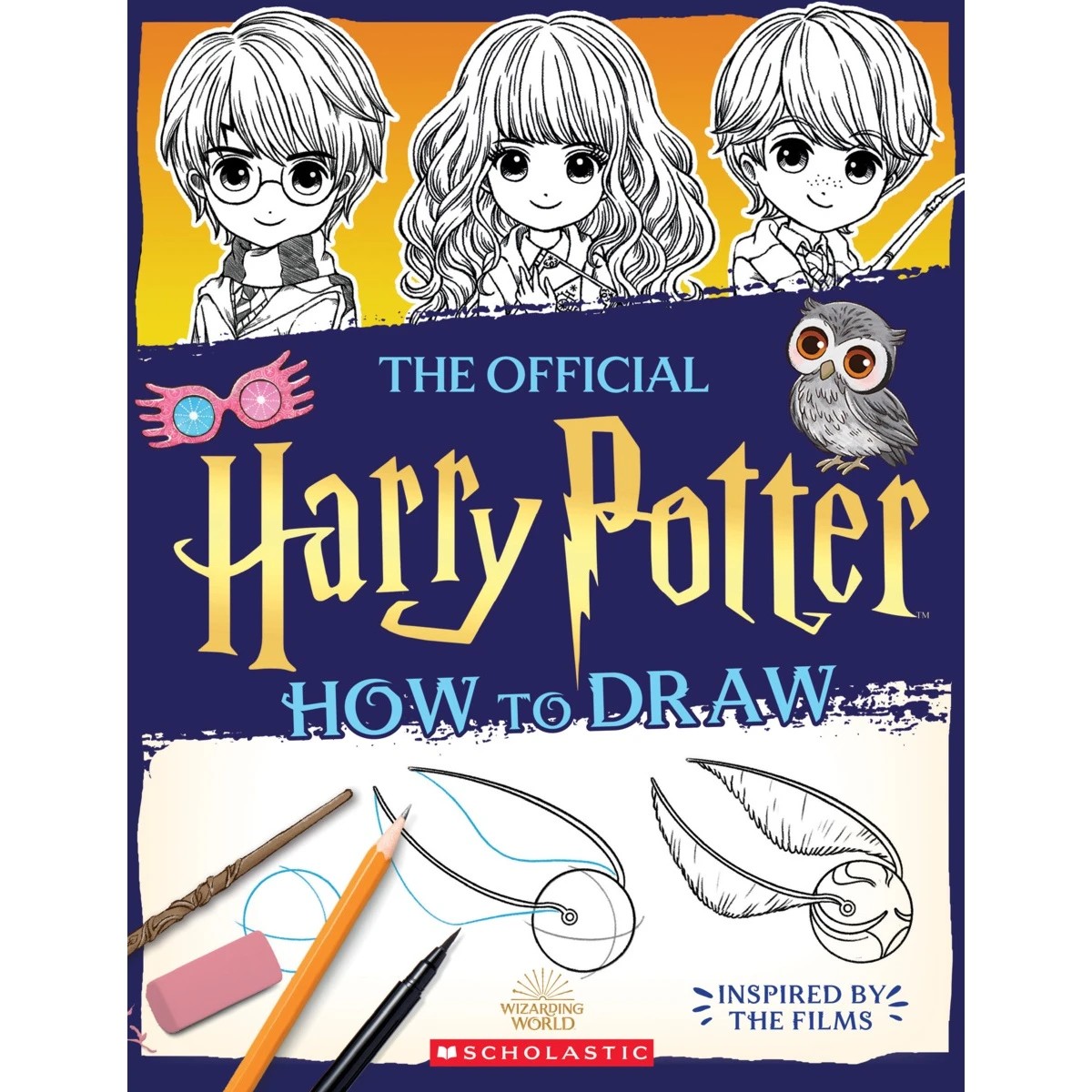1 The Official Harry Potter: How to Draw by Isa Gouache - Book
