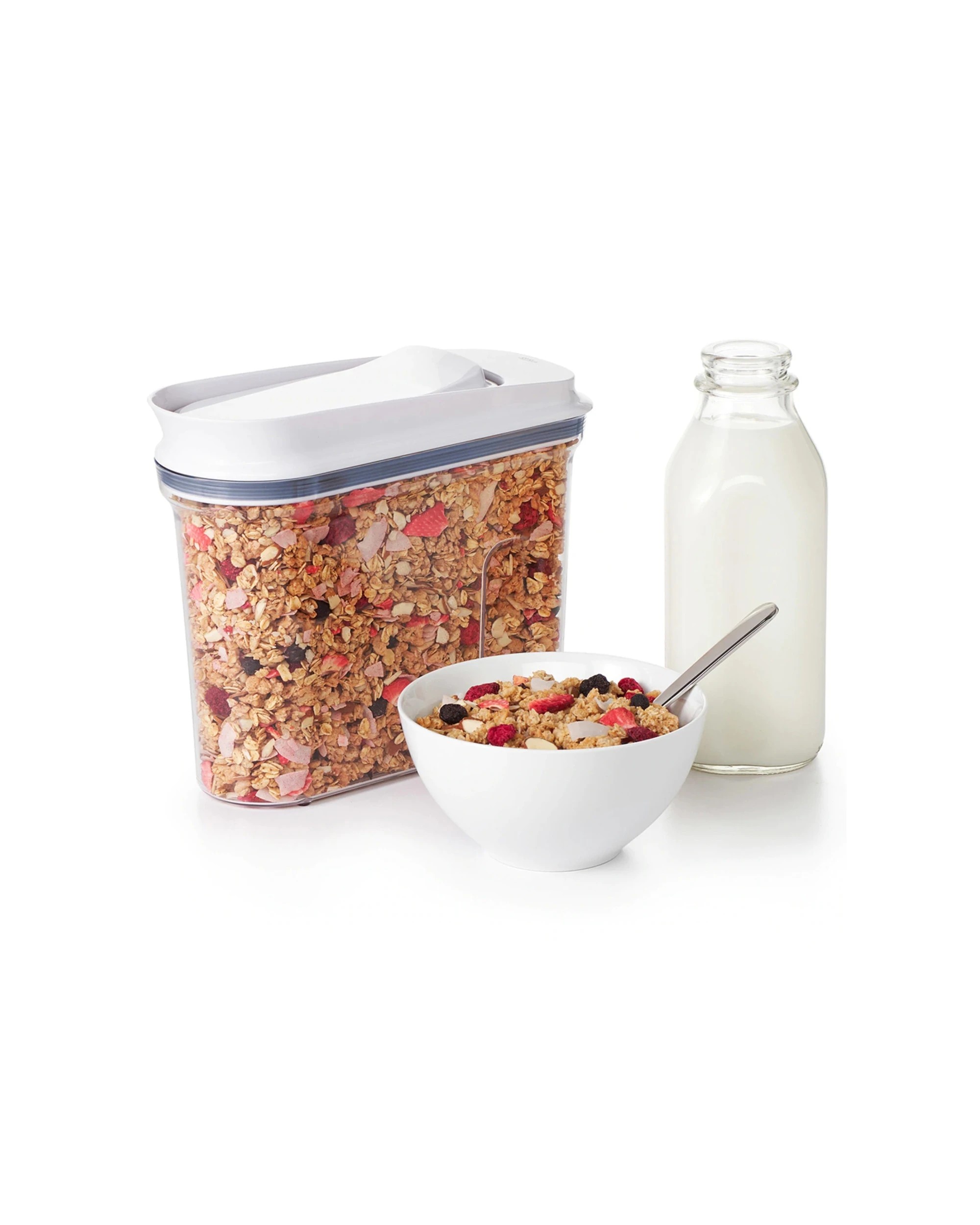 5 Oxo Good Grips Pop 2.3L Cereal Dispenser Airtight With Lid - Clear, 5 of 5