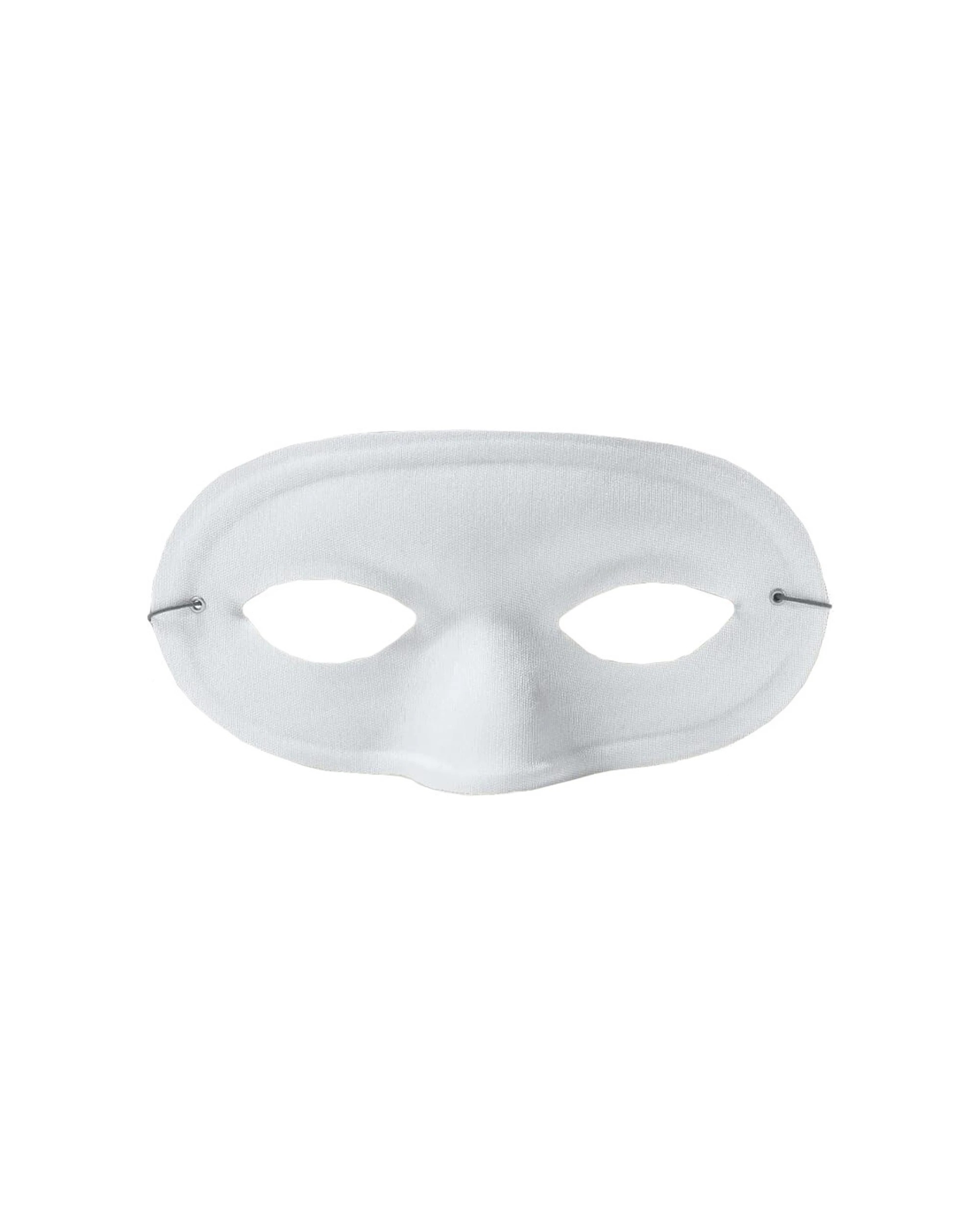 1 Forum Novelties Phantom Of The Opera Domino Satin Mask Adult Unisex - White, 1 of 1