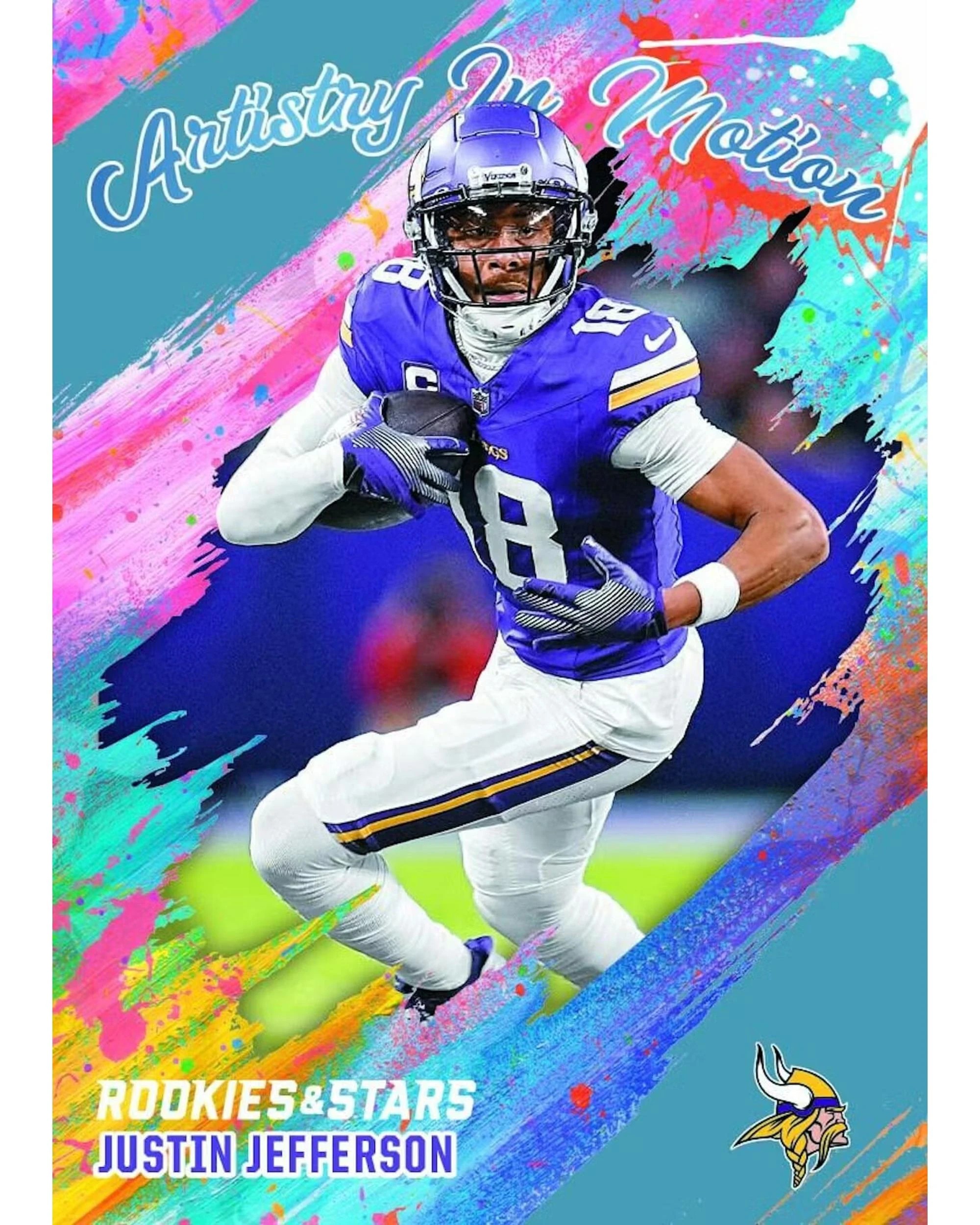 8 Panini NFL 2025 Rookies and Stars Football Hobby Pack, 8 of 10