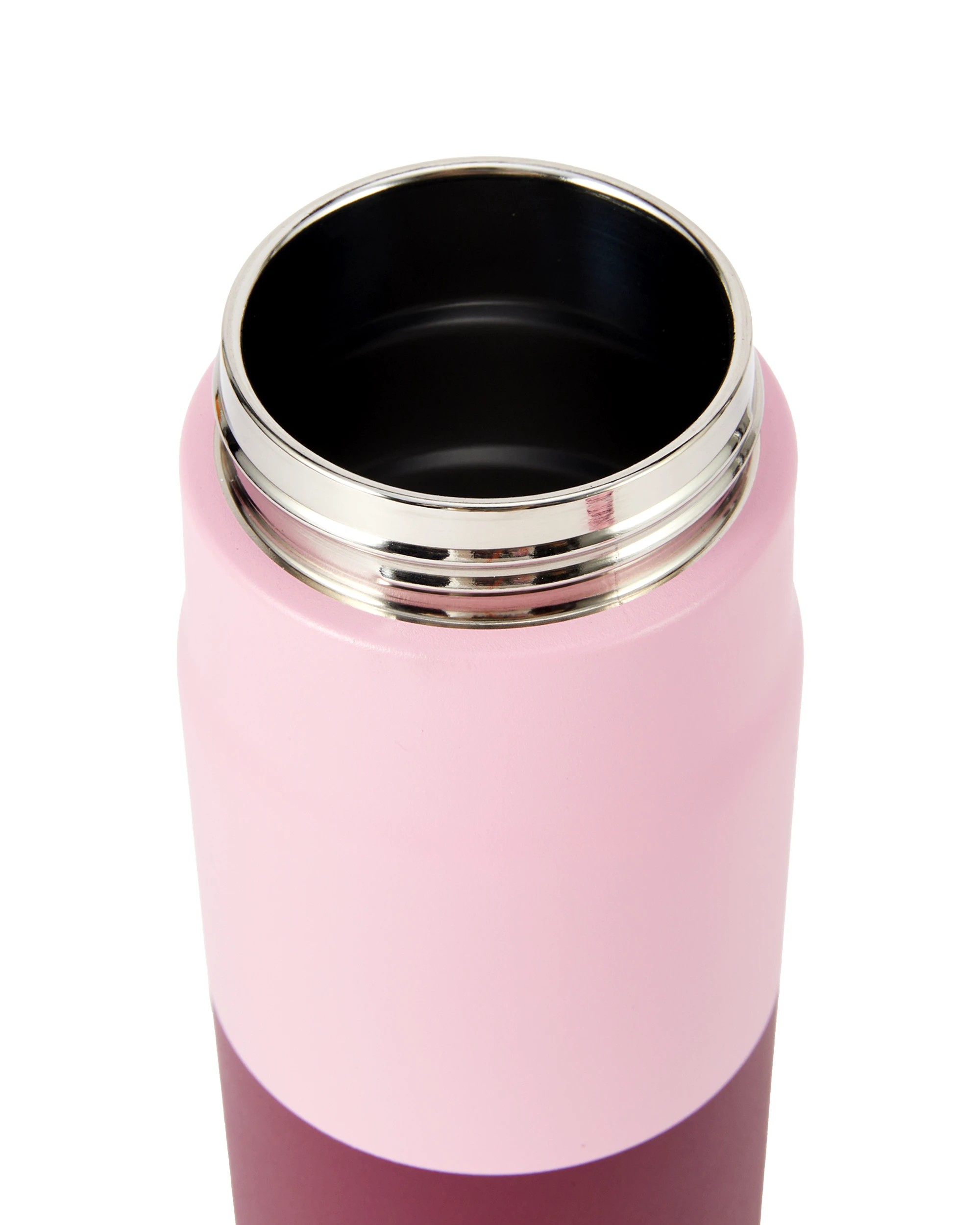 5 700ml Pink Stainless Steel Twist Top Drink Bottle, 5 of 6