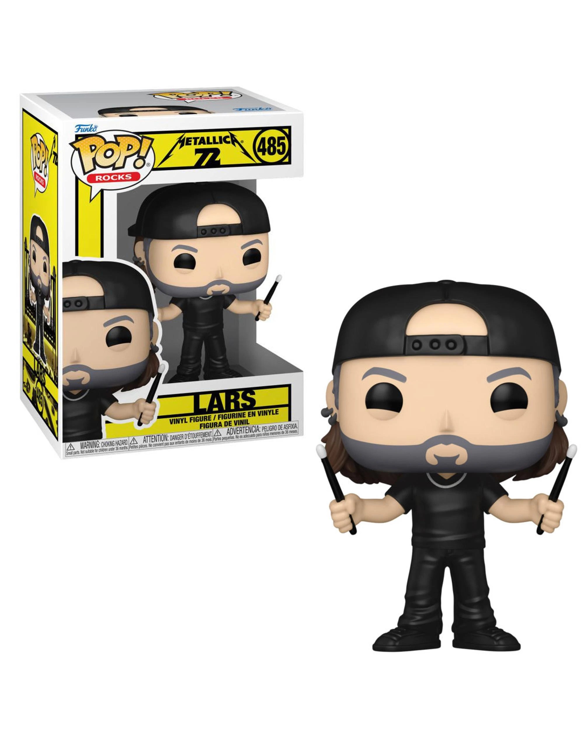 1 Metallica Lars - 72 Seasons -  Funko POP! Vinyl, 1 of 3