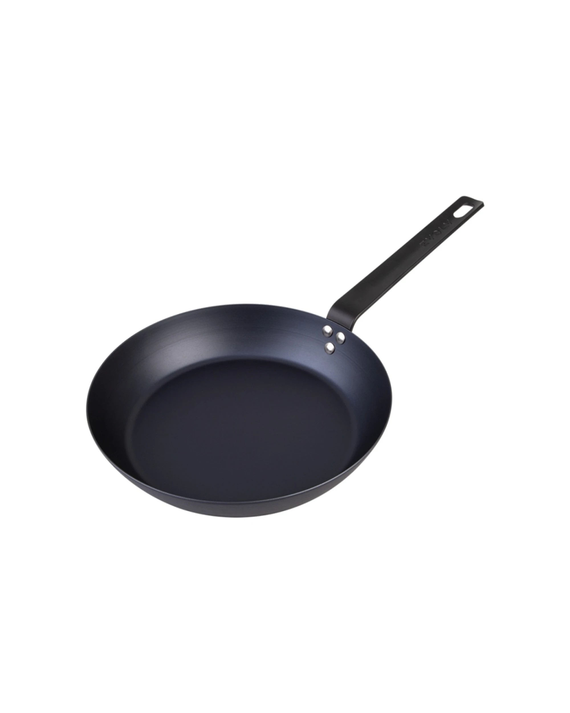 2 Evolv Pre-Seasoned Carbon Steel Kitchen Fry Pan Heavy Gauge Cookware 24cm - Black, 2 of 5