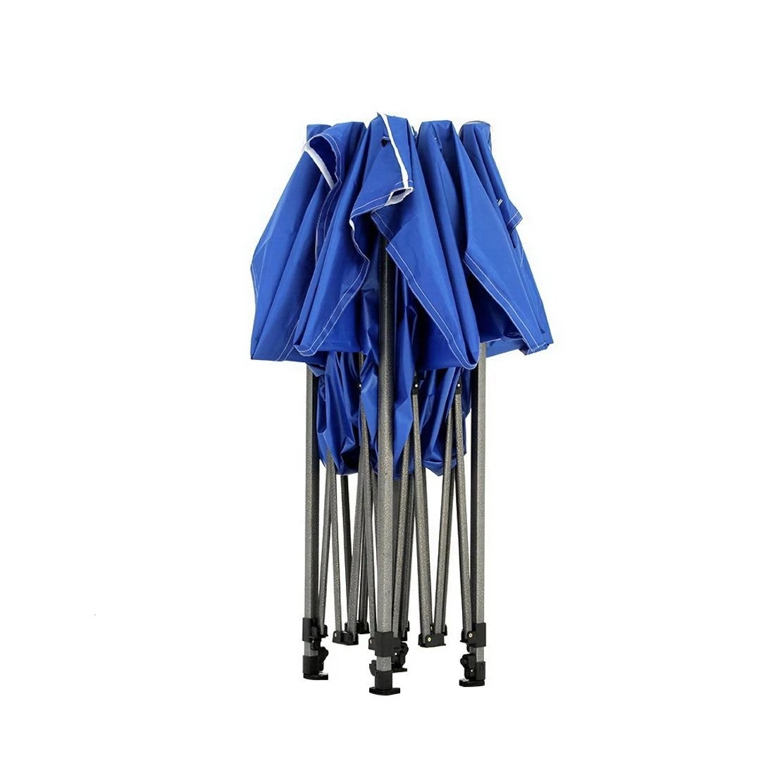 3 Instahut Gazebo 3x6 Pop Up Marquee Folding Tent Wedding Gazebos Camping Outdoor Shade - Blue, 3 of 8