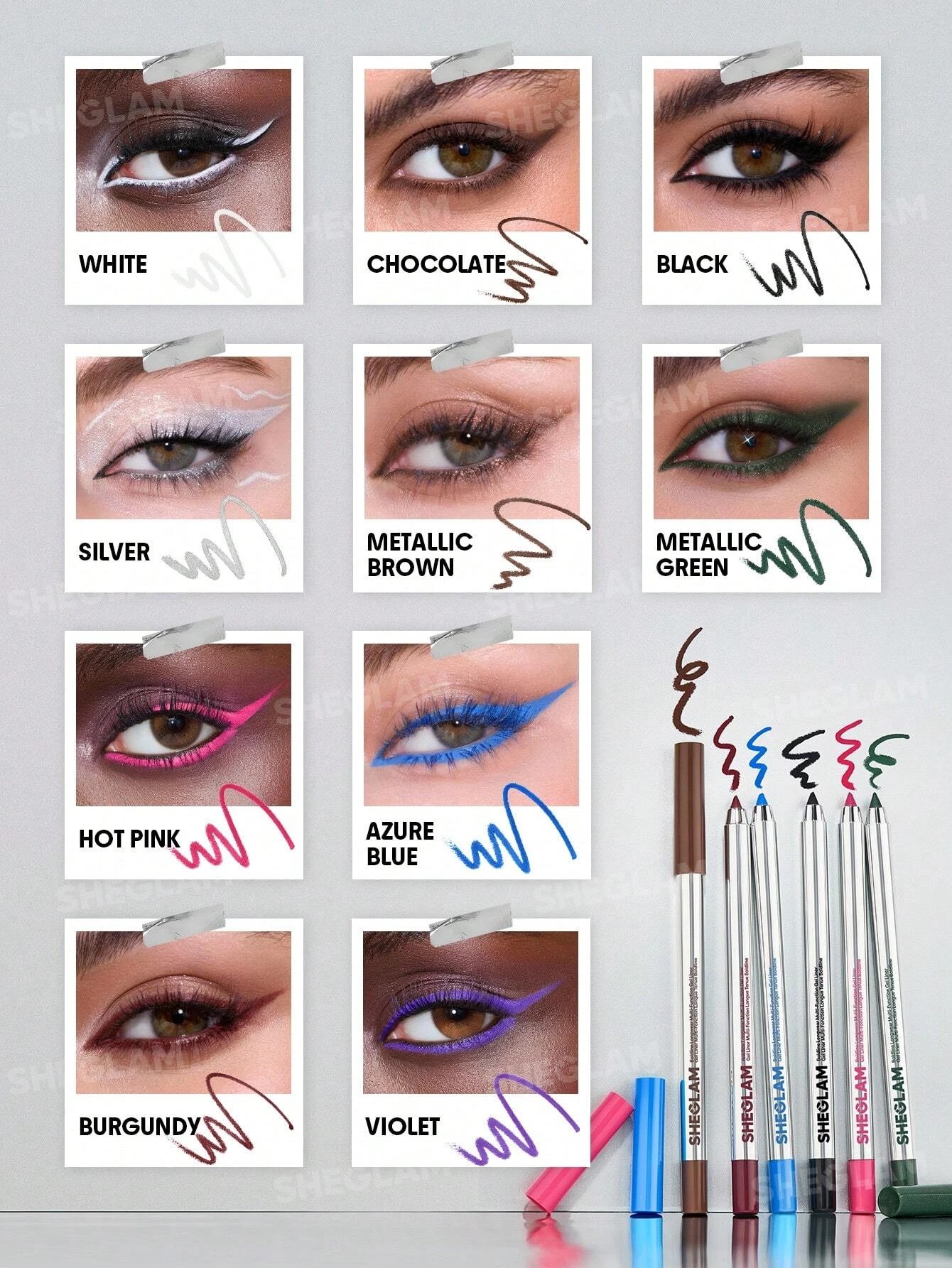 4 SHEGLAM Boldline Longwear Multi-Function Gel Liner - Black, 4 of 6