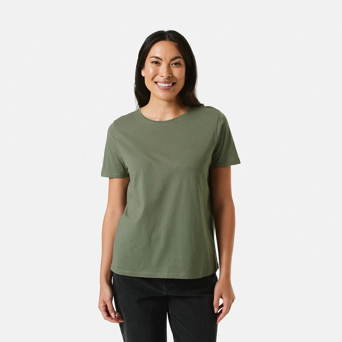 1 Basic T-shirt PALE KHAKI, 1 of 5