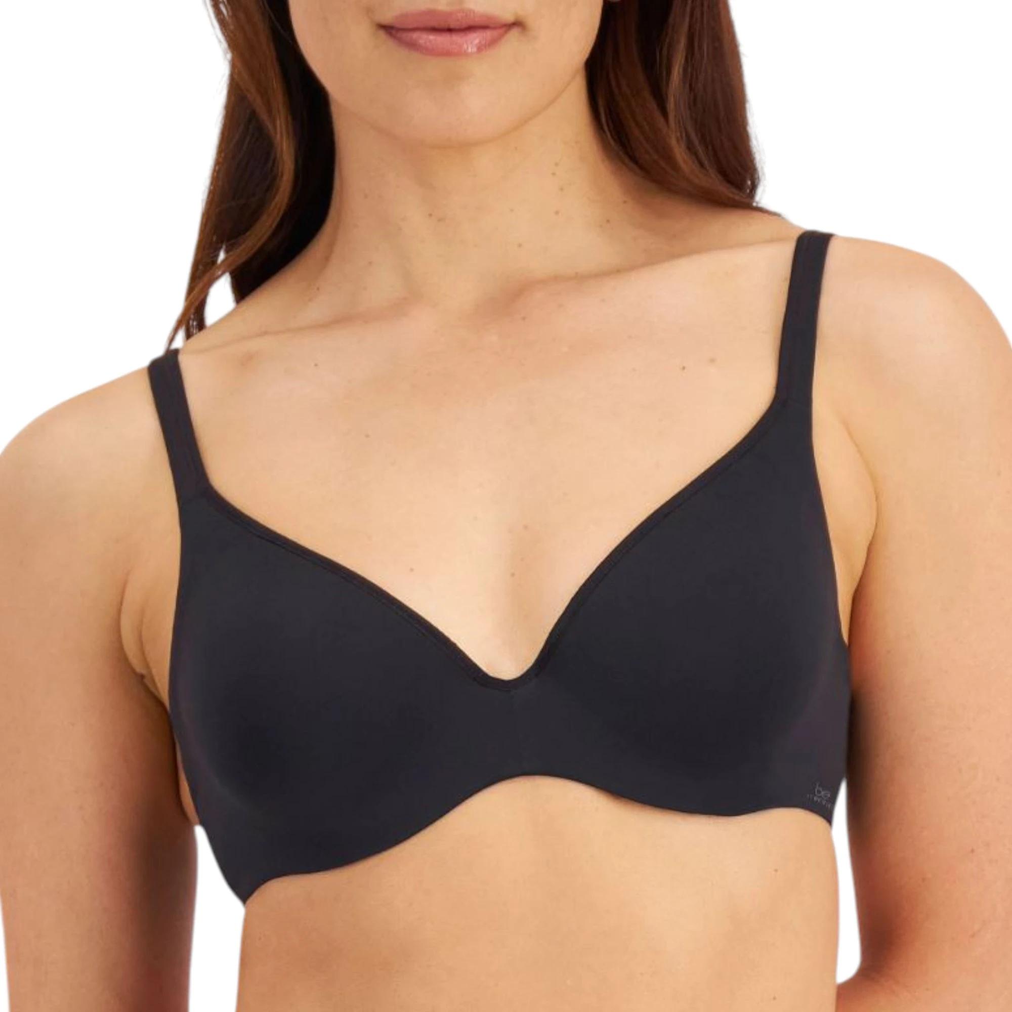 1 Be By Berlei Womens Contour Comfort Black Bra BLACK, 1 of 2