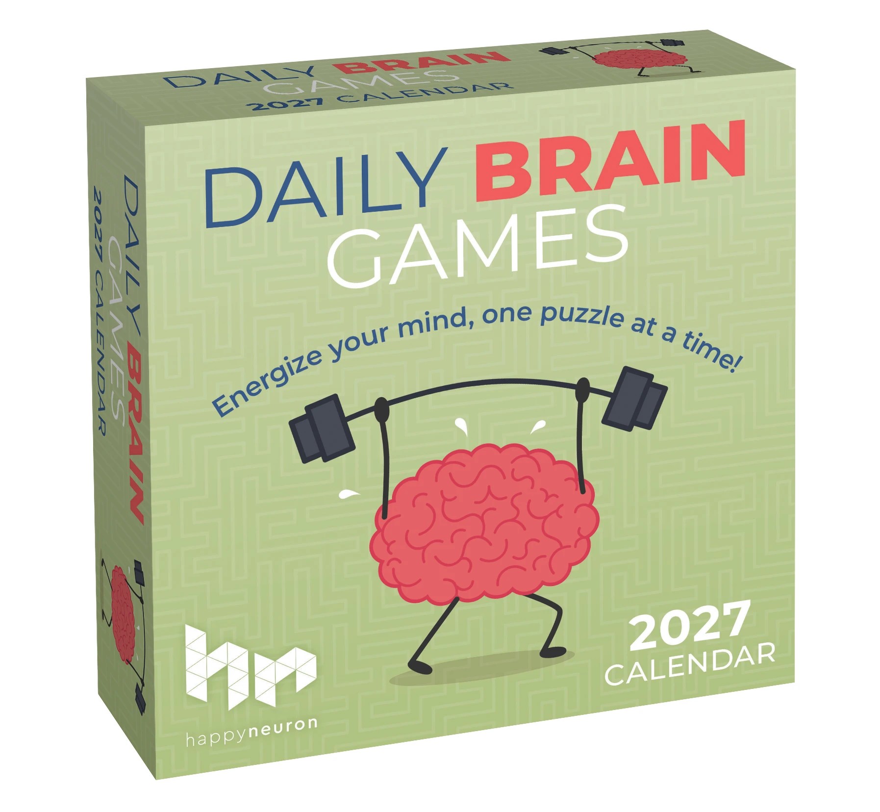 1 Happy Neuron Daily Brain Games 2027 Calendar, 1 of 5
