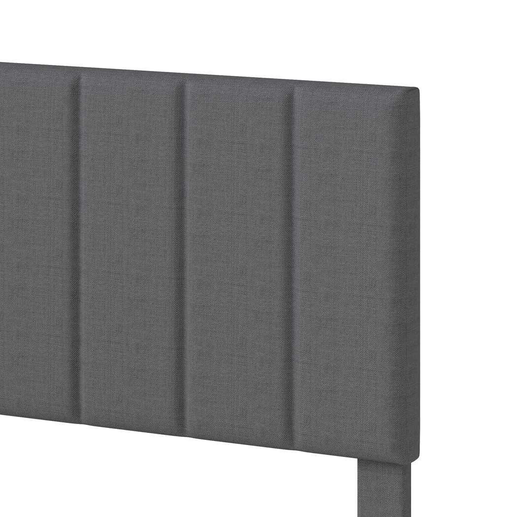 4 Levede Queen Size Bed Frame Upholstered, 4 of 8