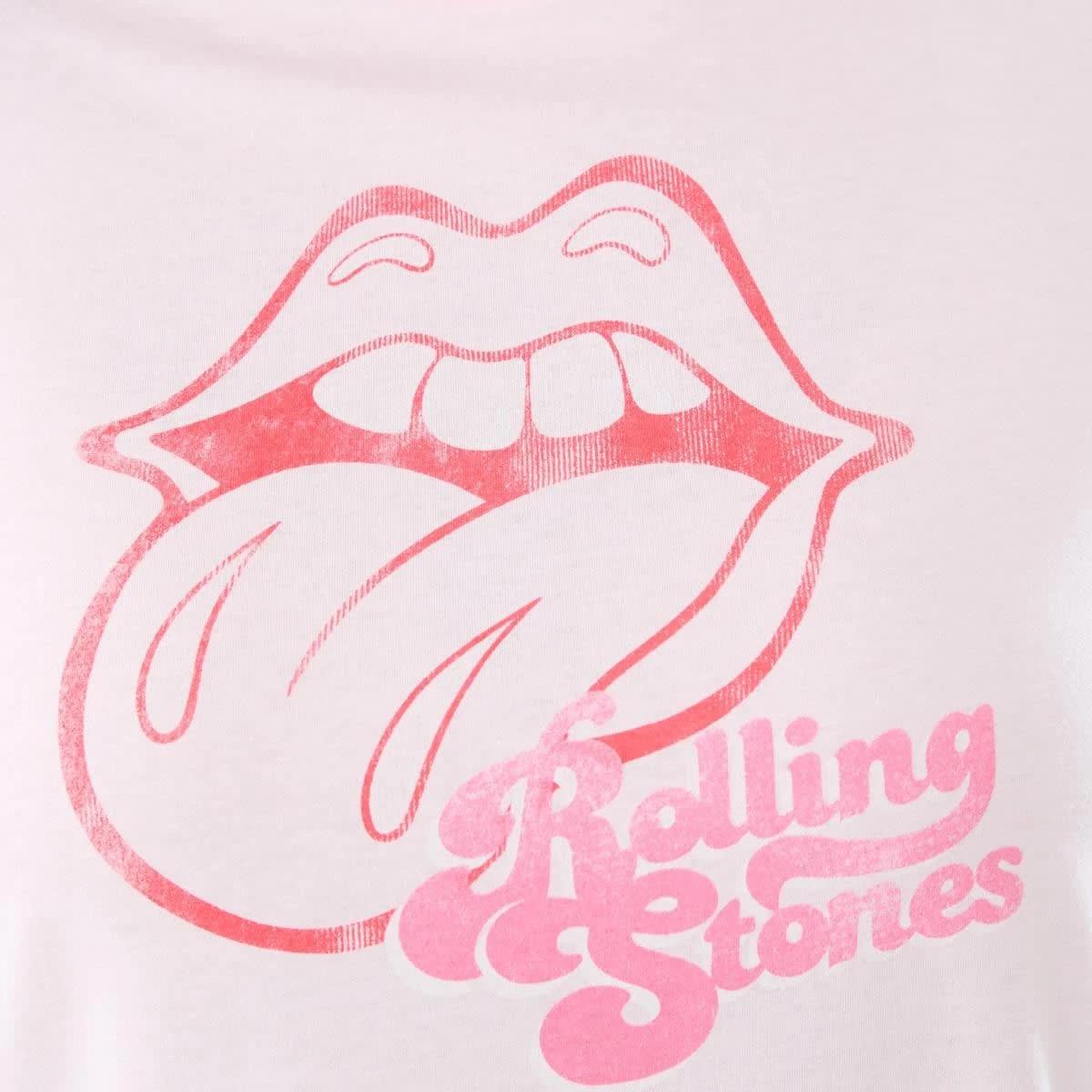 5 Curve Rolling Stones License Short Sleeve T-shirt ROLLING STONES PINK, 5 of 6
