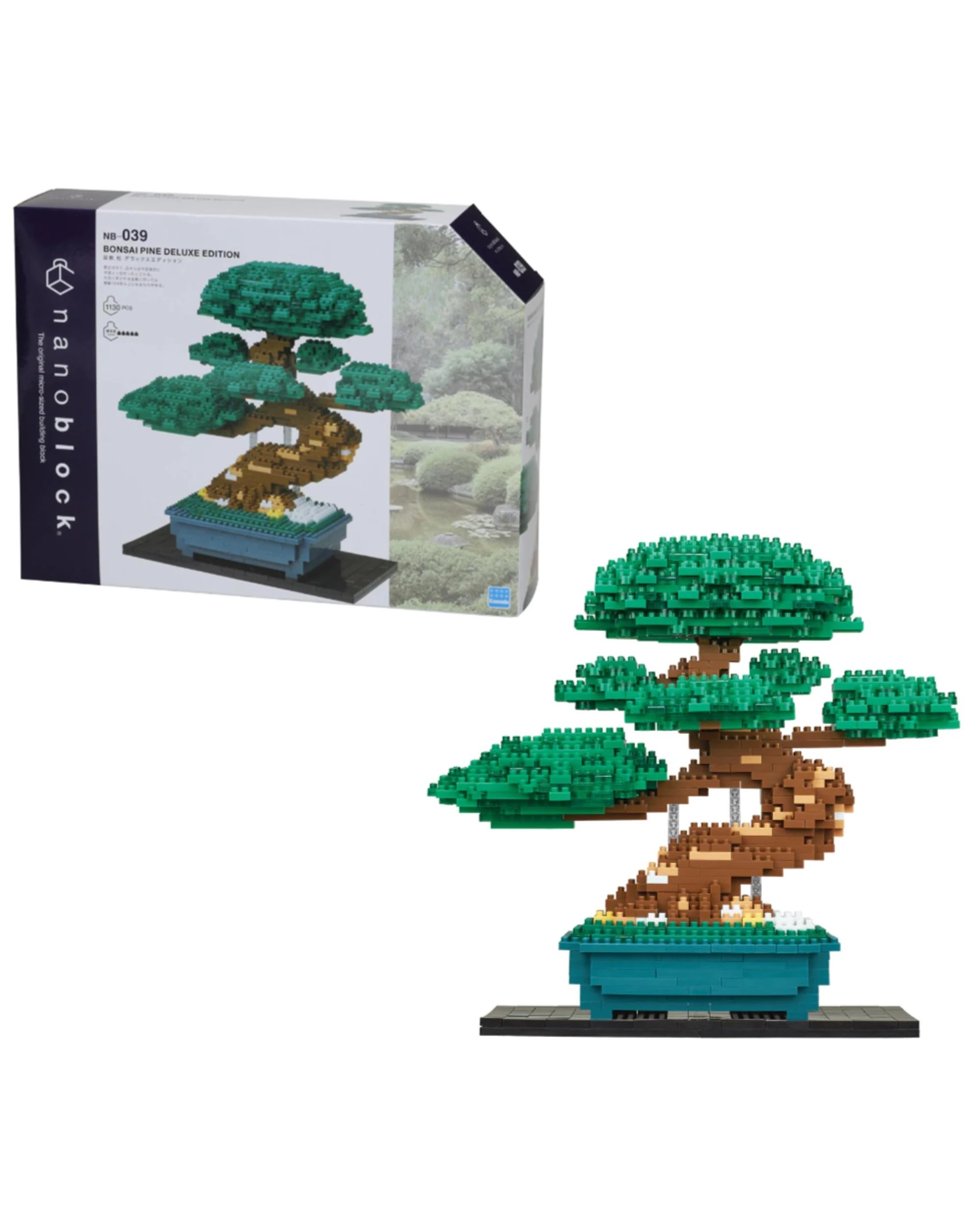 1 Nanoblock Bonsai Matsu Pine Deluxe Edition, 1 of 3