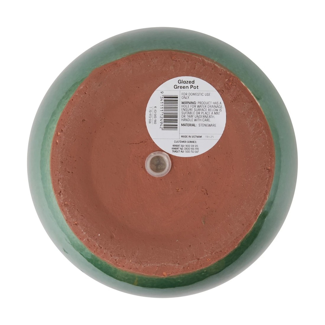 3 Glazed Green Pot, 3 of 3