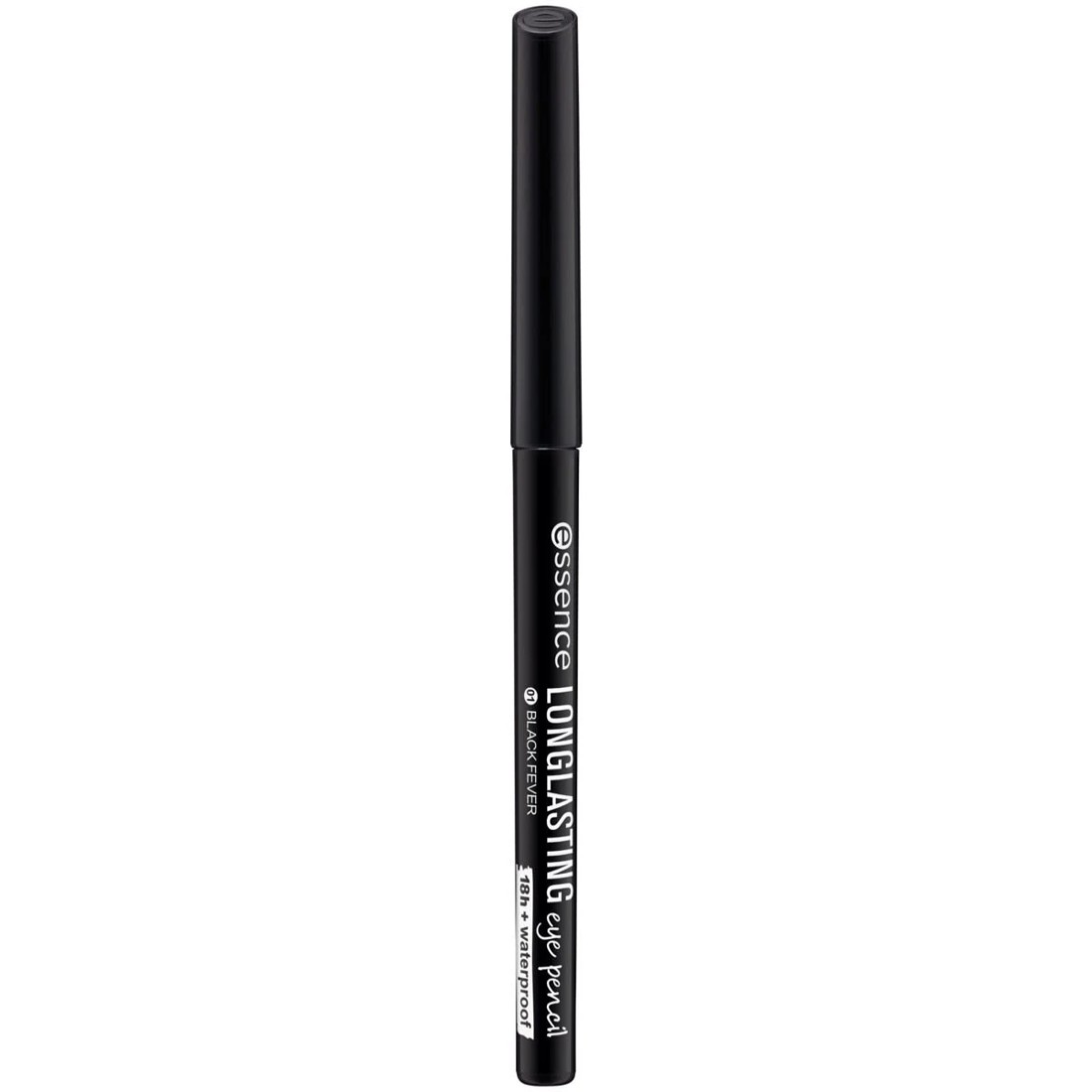 2 Essence Long Lasting Waterproof Eye Pencil - Black Fever 01, 2 of 4