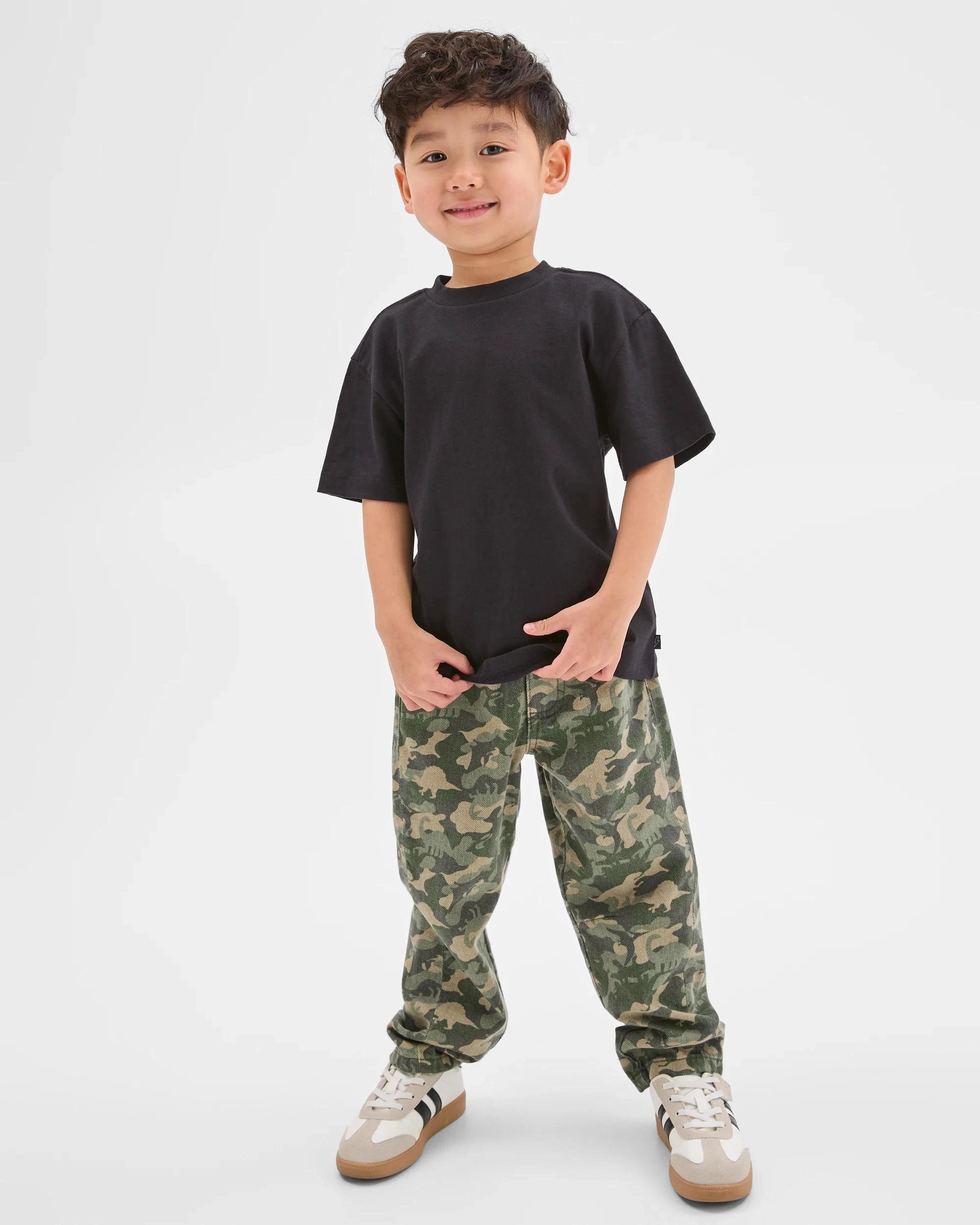 3 Target Denim Straight Leg Denim Jeans CAMO, 3 of 7