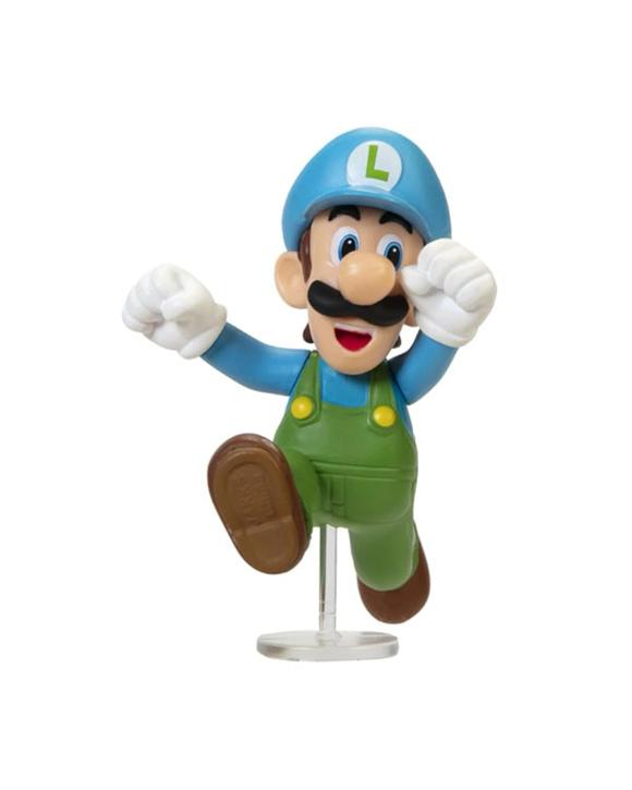 World of Nintendo Super Mario Ice Luigi 2.5 Inch Figure