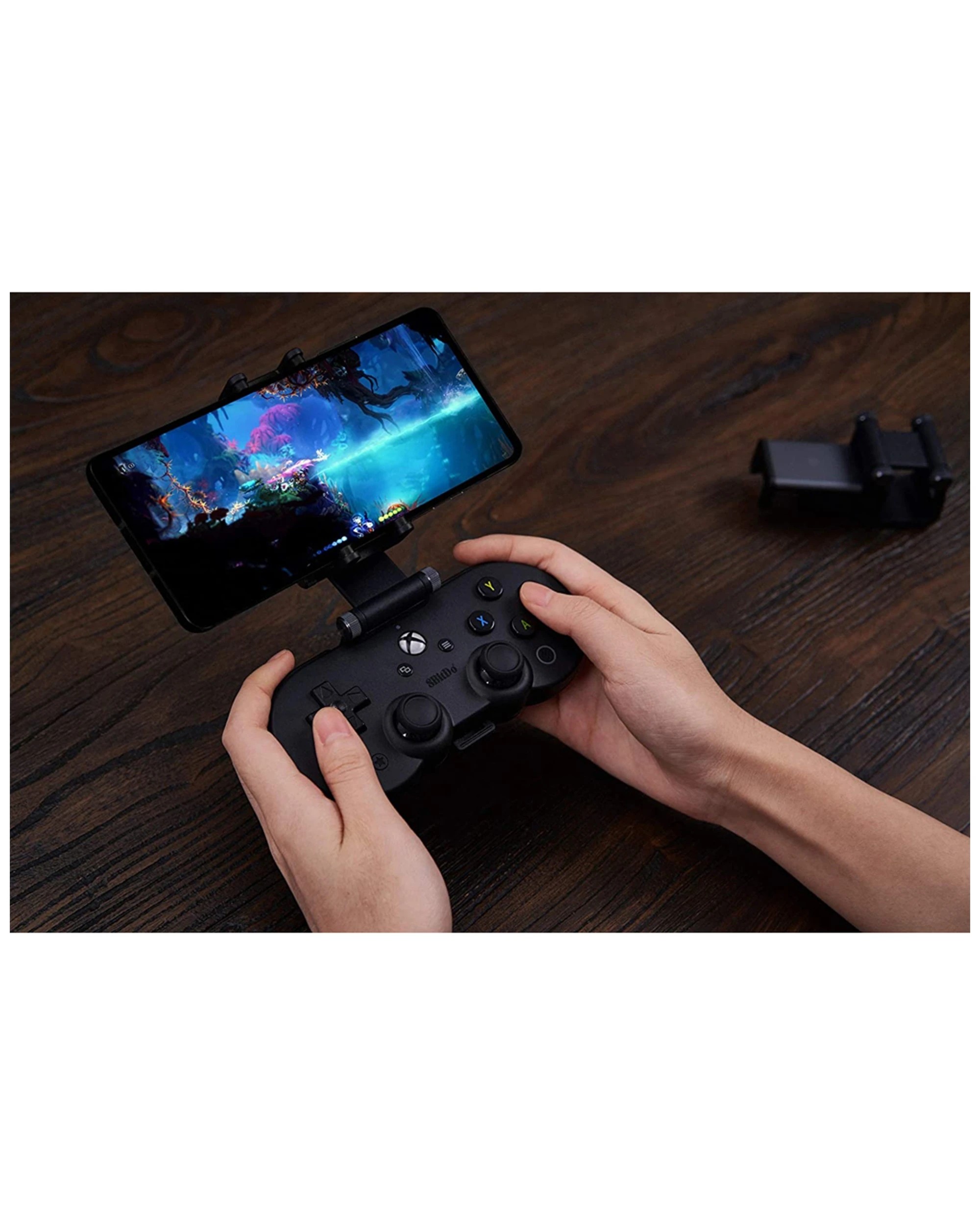 5 8bitdo Sn30 Pro Wireless Bluetooth Controller With Clip For Android Xbox - Black, 5 of 5