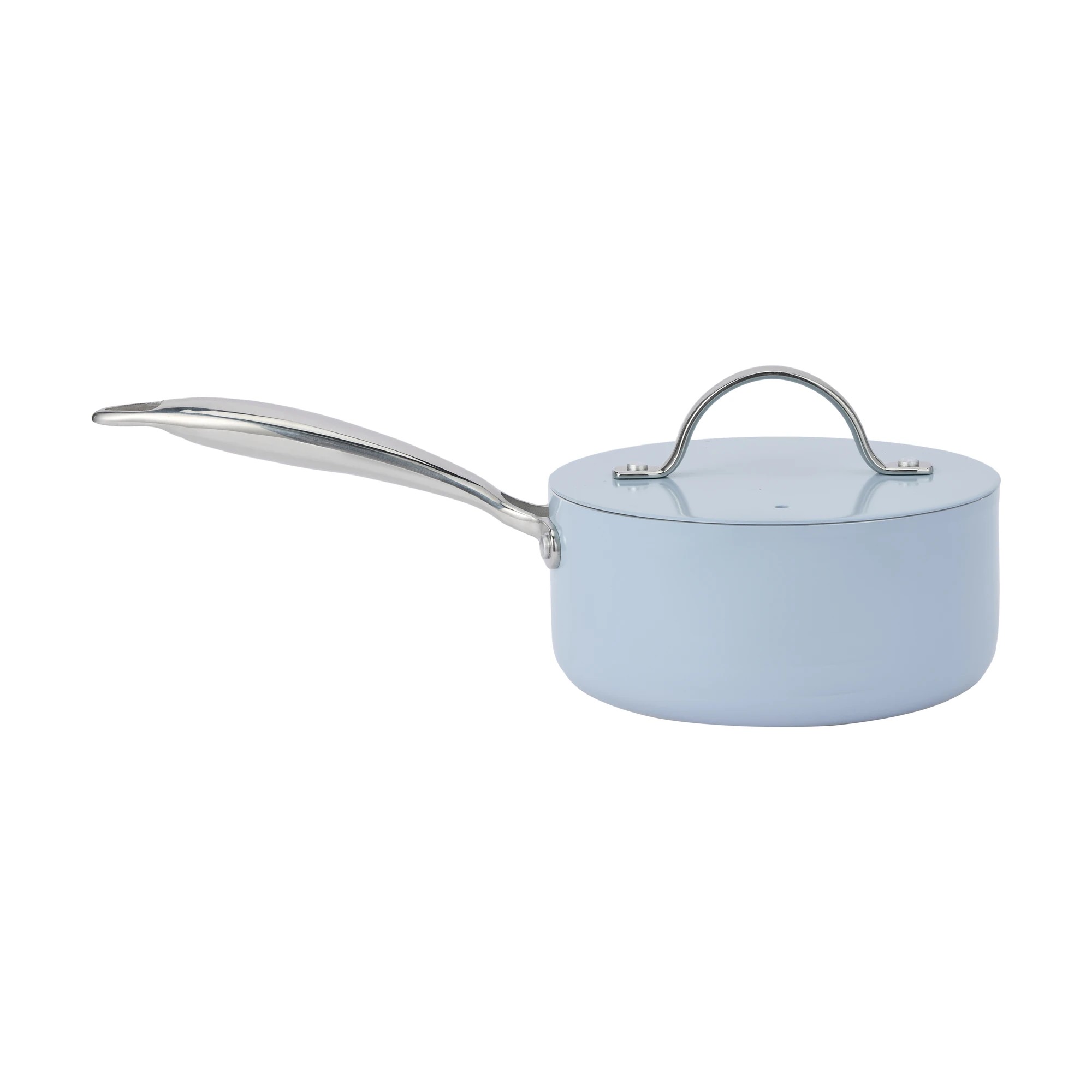 1 16cm Ceramic Non-Stick Saucepan - Blue, 1 of 6