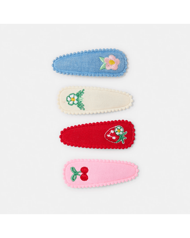 4 Pack Embroidery Fruit C