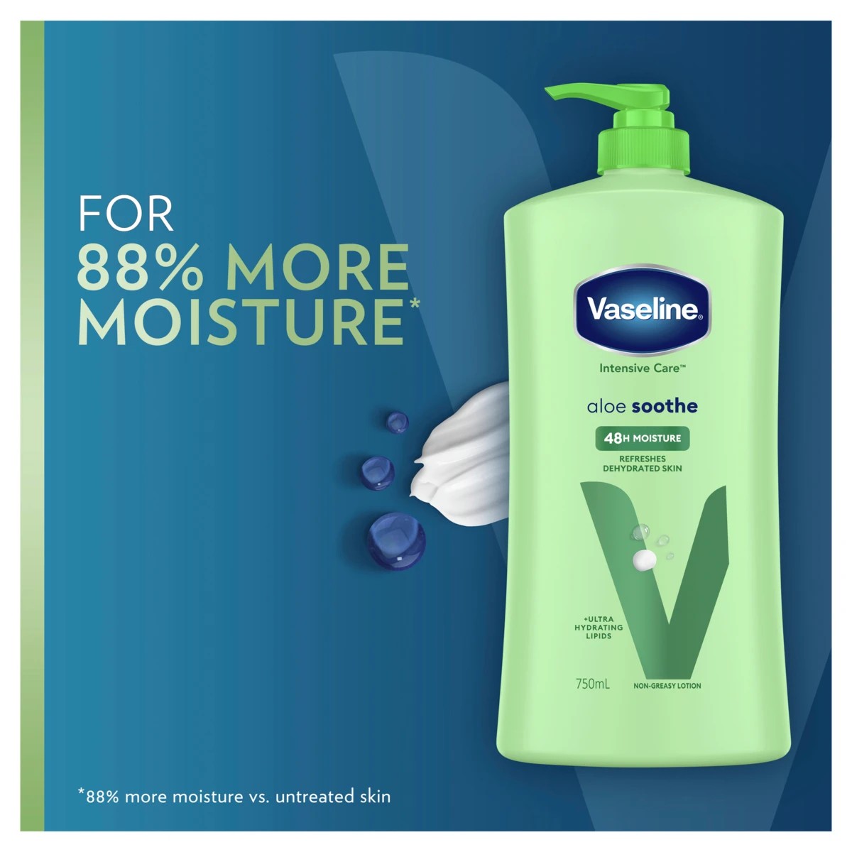10 Vaseline Intensive Care Body Lotion 750ml - Aloe, 10 of 10
