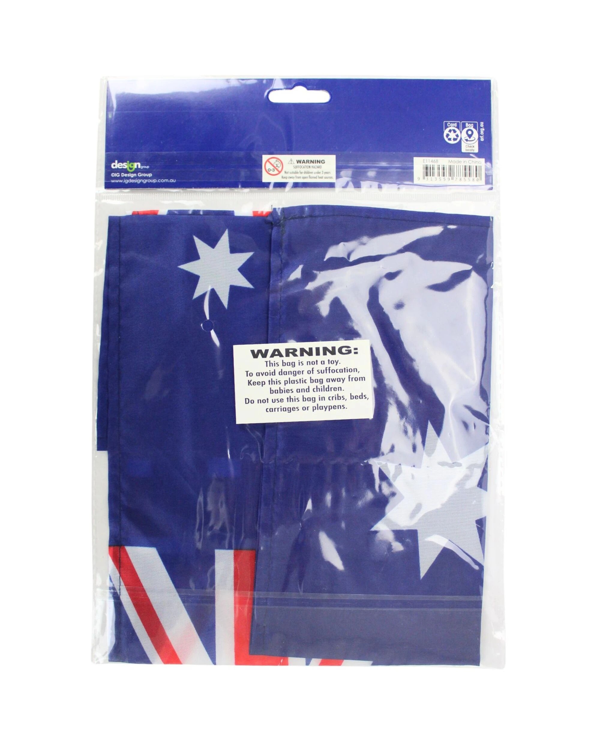 3 Artwrap Kids Aussie Flag Cape - One Size, 3 of 3