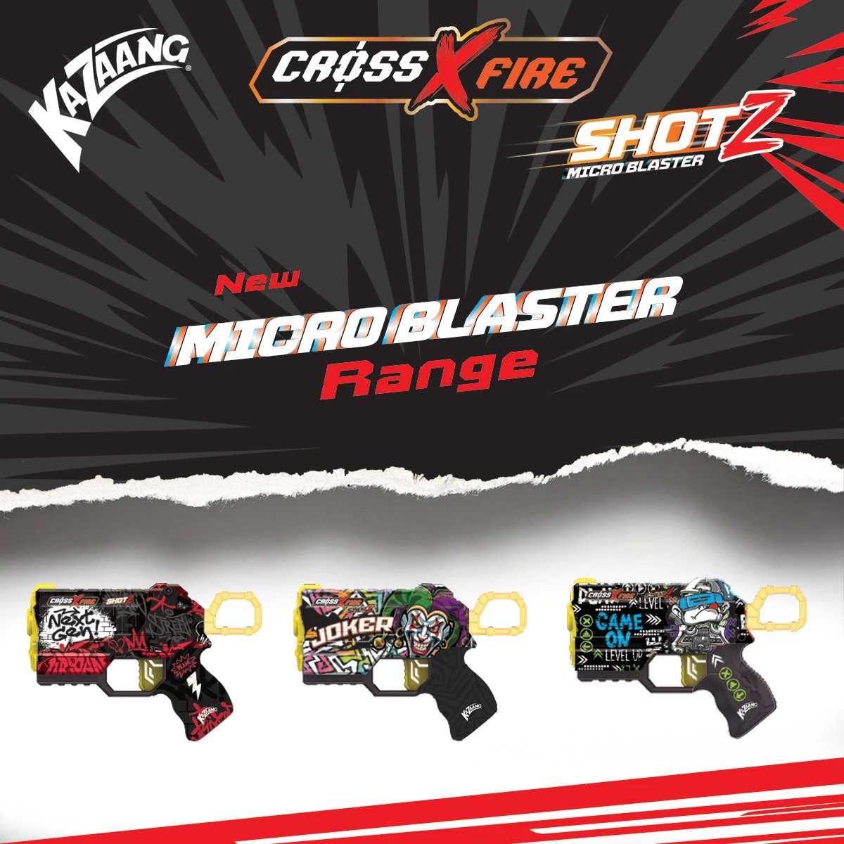 4 Kazaang CrossXFire Shotz - Mini Blaster - Next Gen, 4 of 9