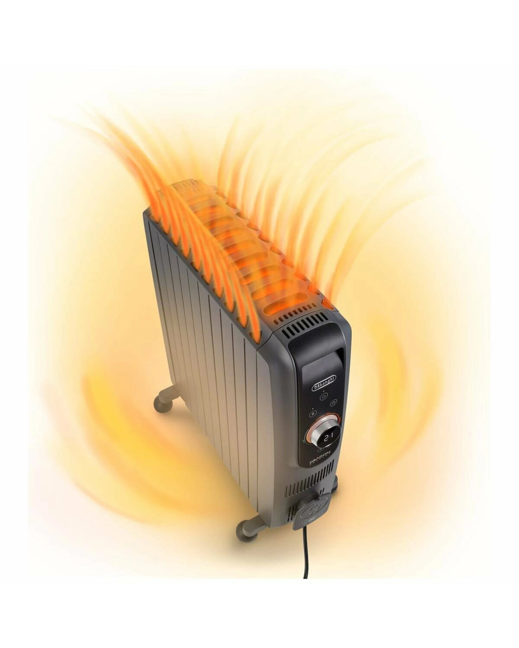 5 De'Longhi Dragon 5 Pro 2400W Oil Column Heater, 5 of 5