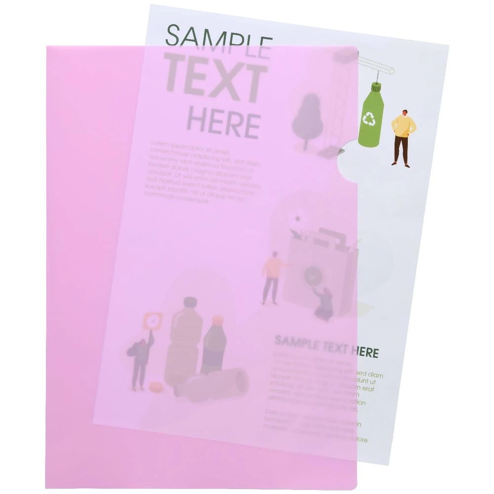 2 J.Burrows Report Cover A4 Pink, 2 of 2