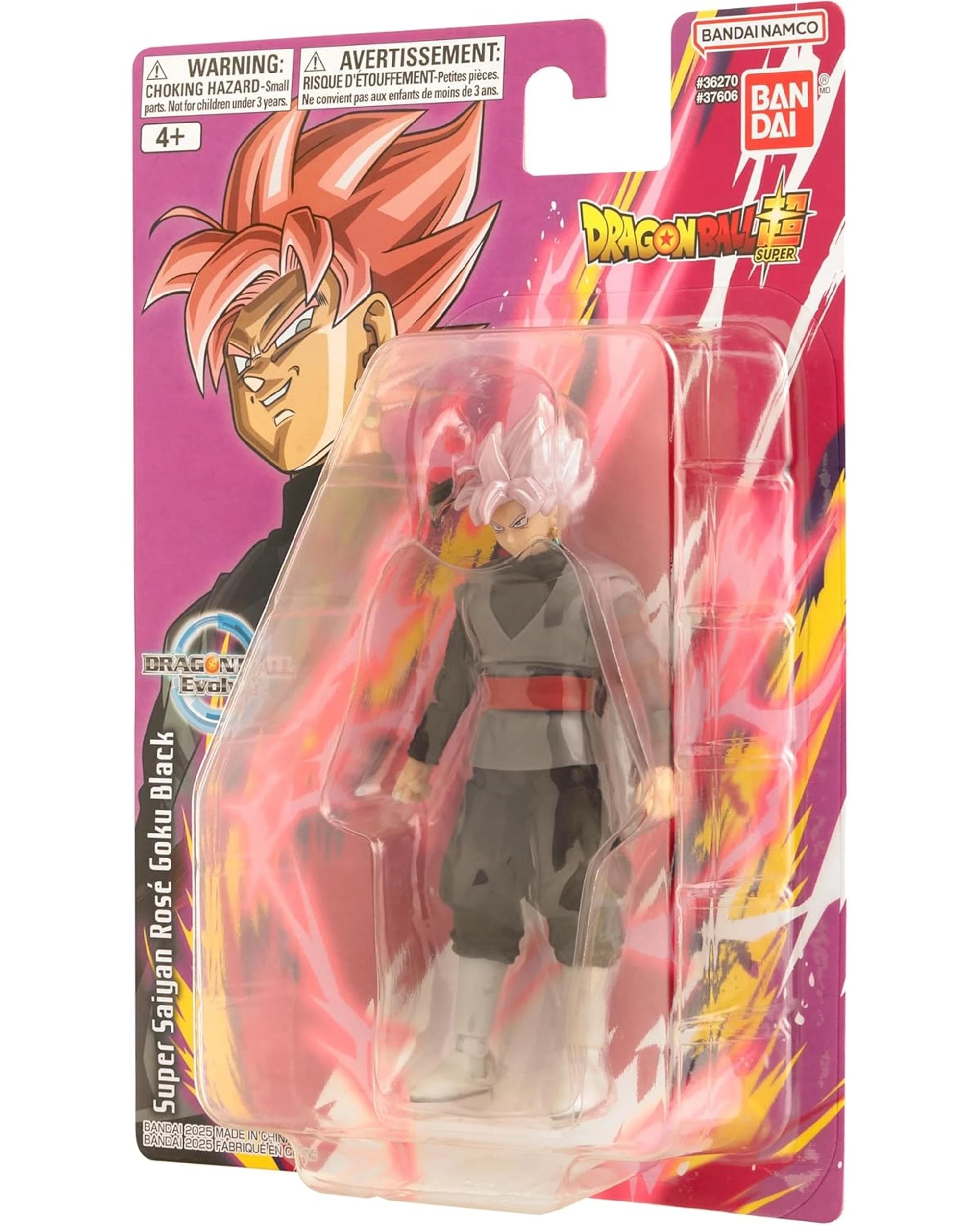 7 Dragon Ball Super Evolve Super Saiyan Rose Goku Black Action Figure, 7 of 9