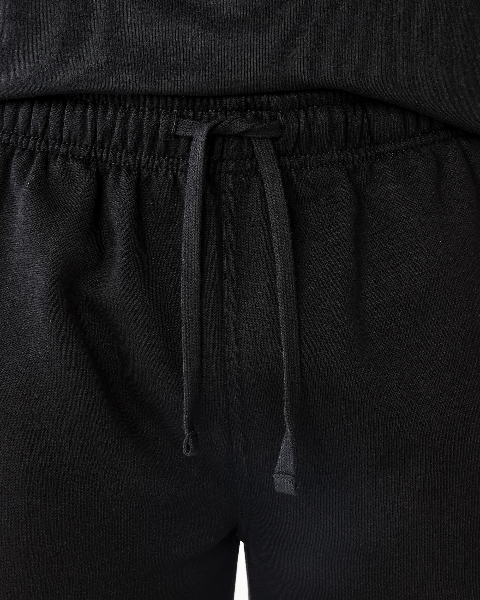 7 Everlast Mens Wide Leg trackpant Black, 7 of 8