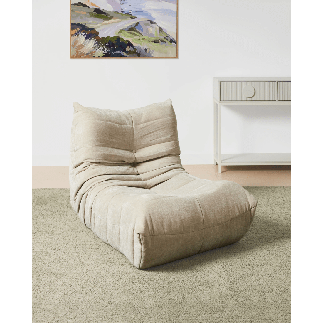 1 Goldie Compressed Lounge Chair, 1 of 8