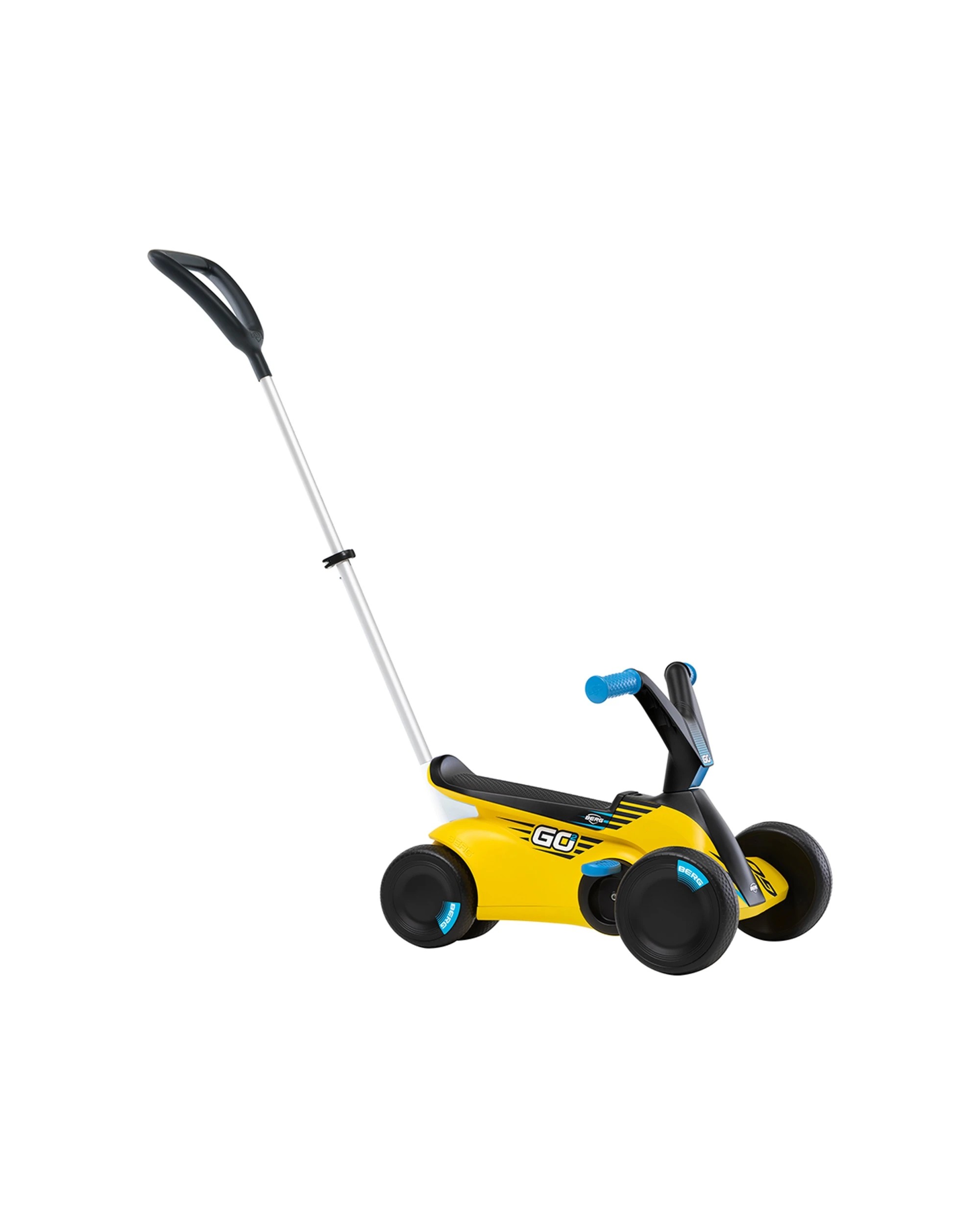 7 BERG GO2 SparX Kids Childrens Push Go Kart Ride On - Go Kart - Pedal Kart - Yellow, 7 of 9