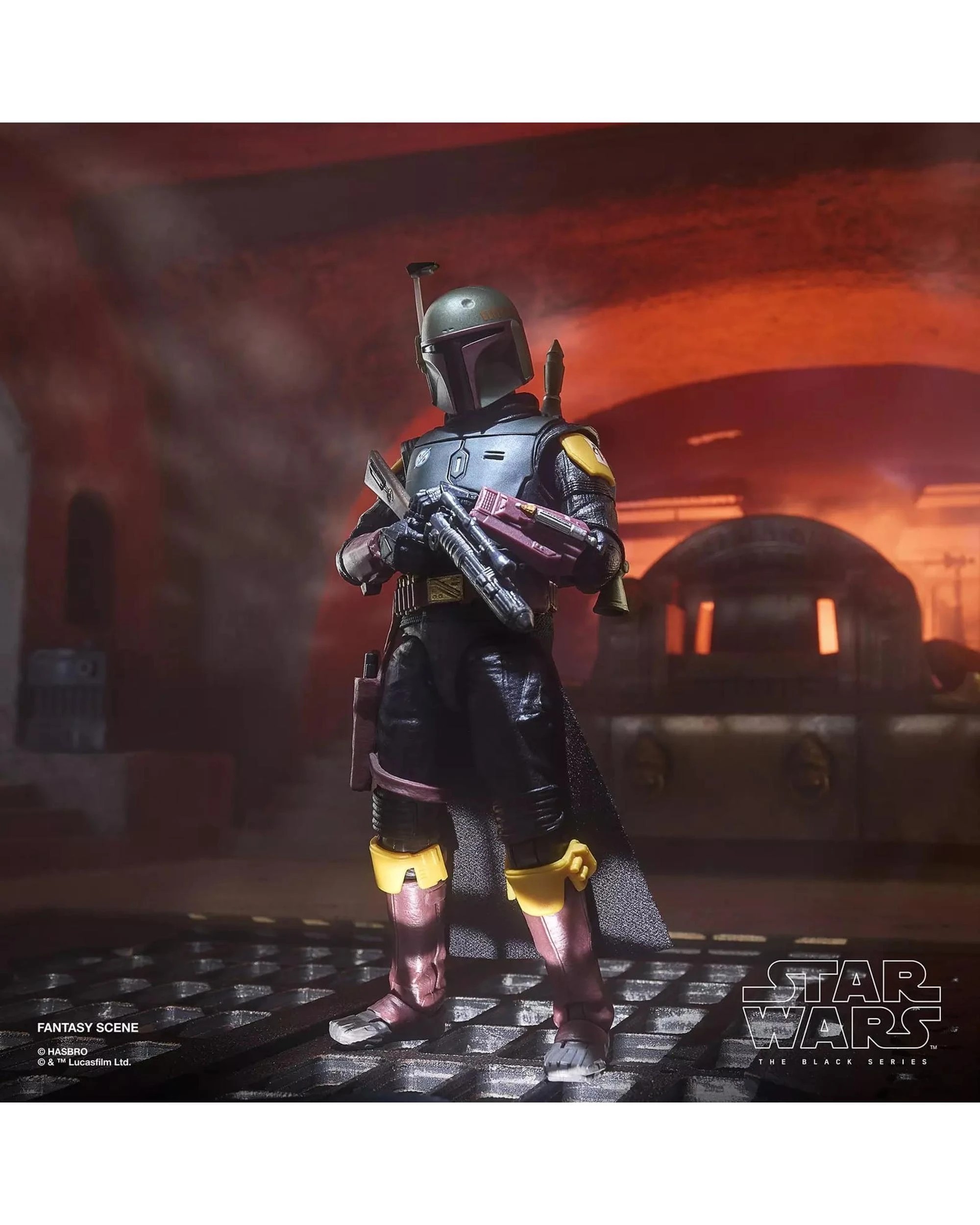 7 Star Wars: The Black Series Book of Boba Fett Boba Fett Action Figure, 7 of 10