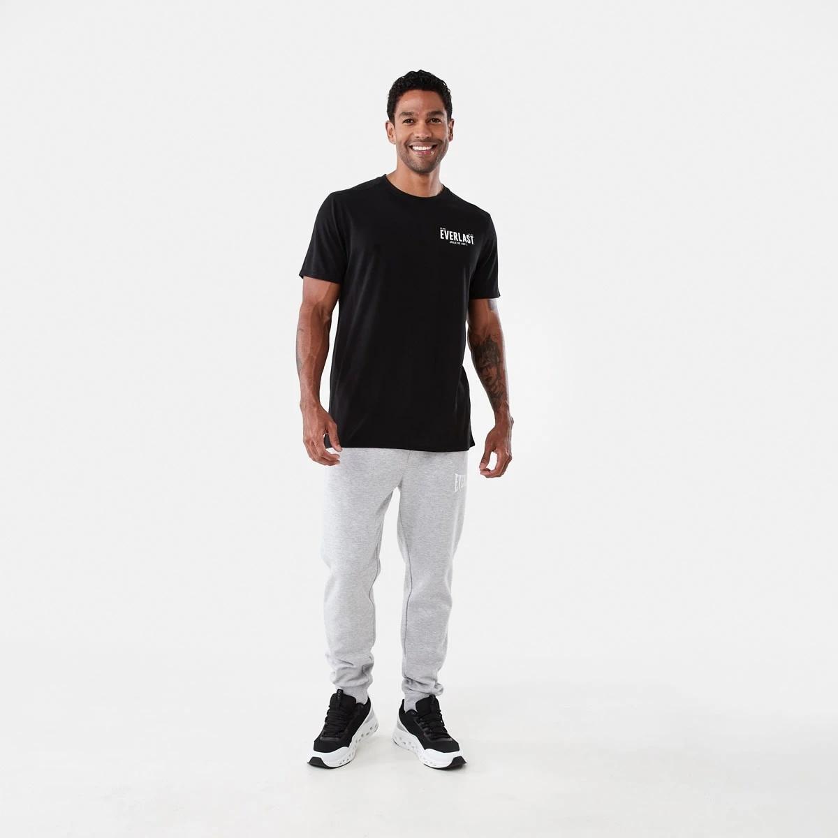 7 Everlast Mens Mesh T-shirt Black, 7 of 7