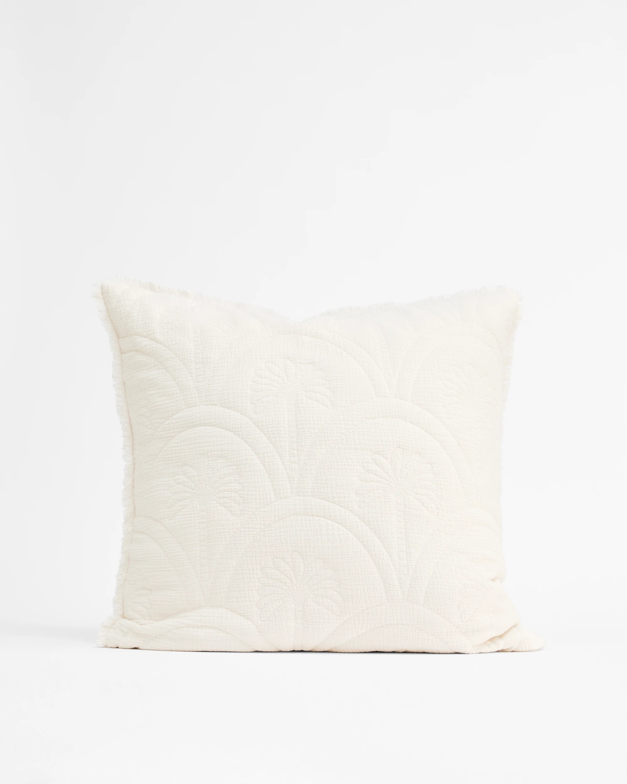 4 Target Palm Quilted Australian Cotton European Pillowcase
 - Queen Bed
 - Natural, 4 of 5