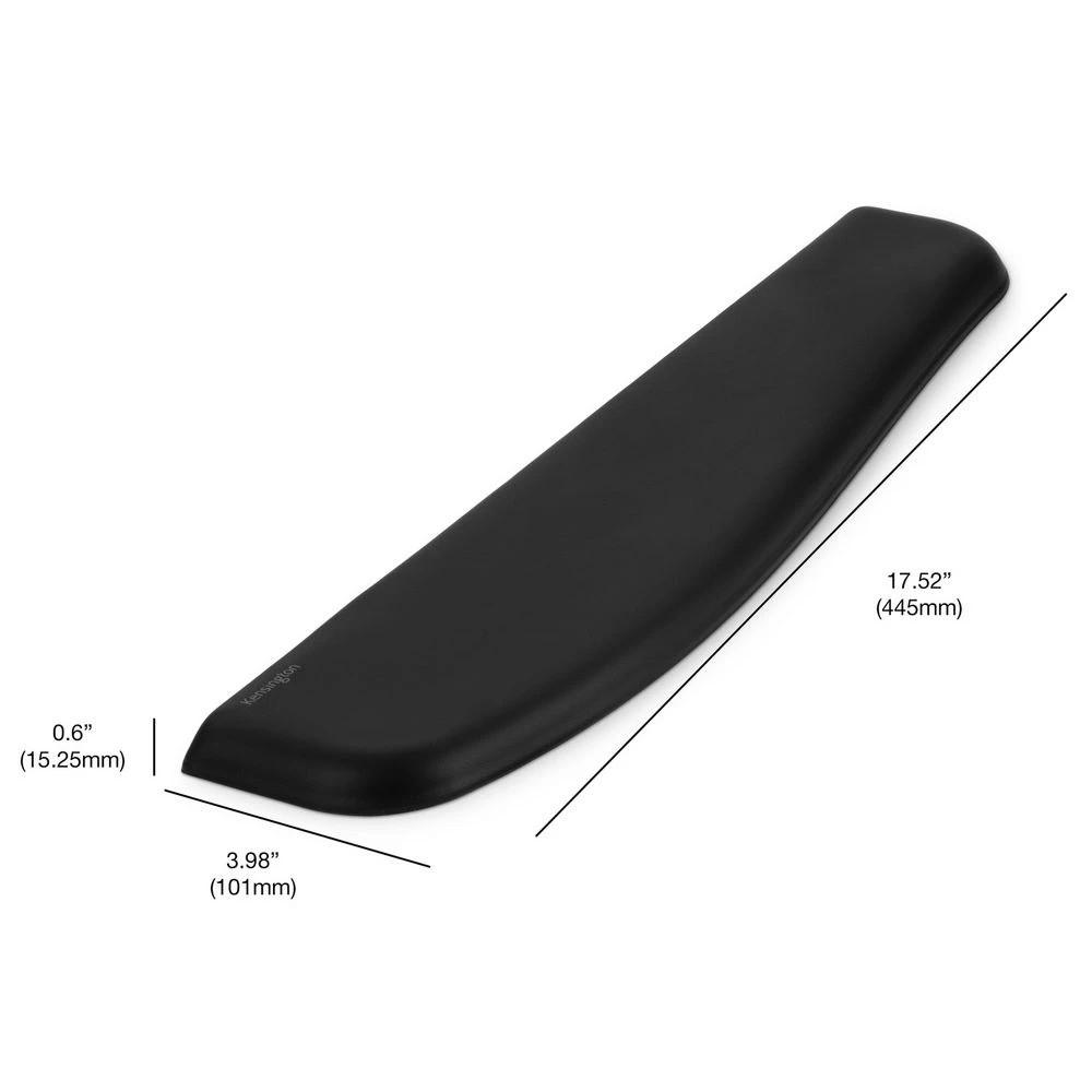 2 Kensington Ergosoft Standard Keyboard Wrist Rest Black, 2 of 3