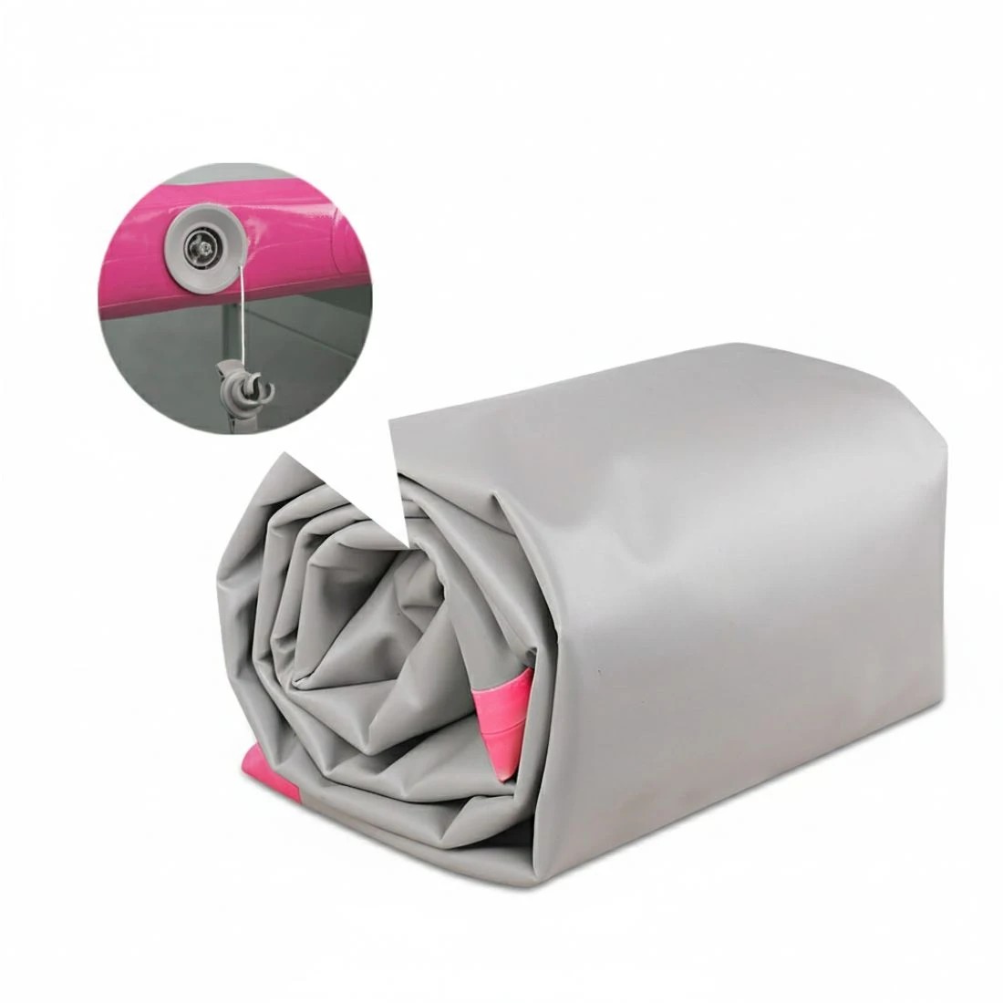 9 Everfit 3M Air Track Gymnastics Tumbling Exercise Yoga Mat Inflatable - Pink, 9 of 9