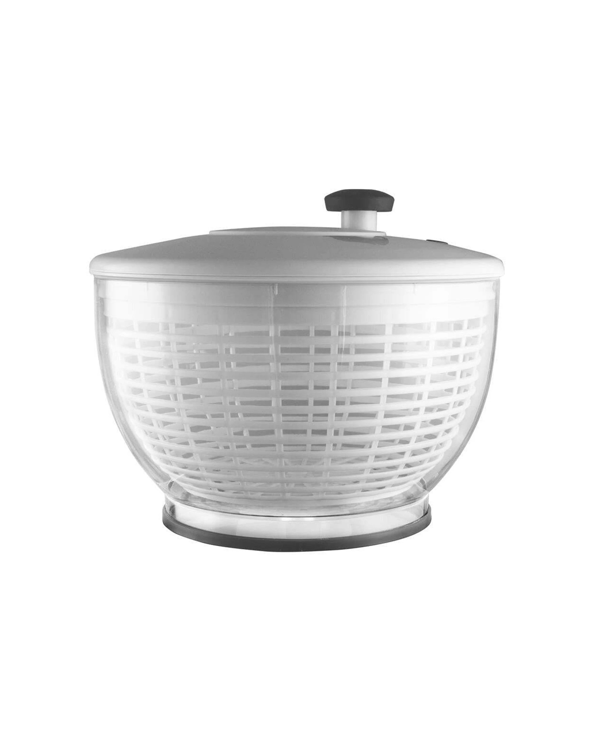 1 Avanti 24cm Plastic Salad Mixer Spinner Kitchen Tool with Lid - White, 1 of 1
