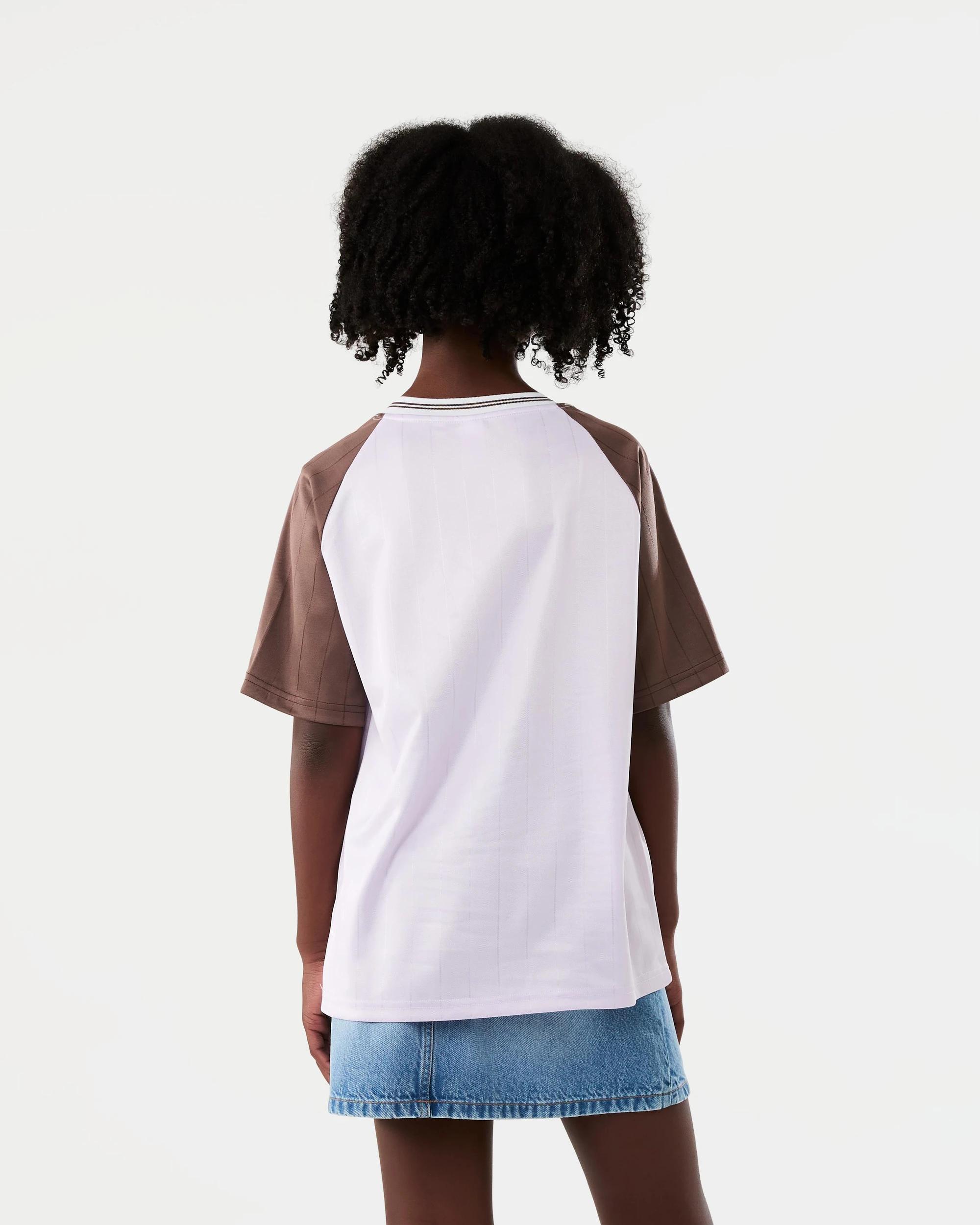 2 V-Neck Oversized T-shirt Prpl Type, 2 of 7
