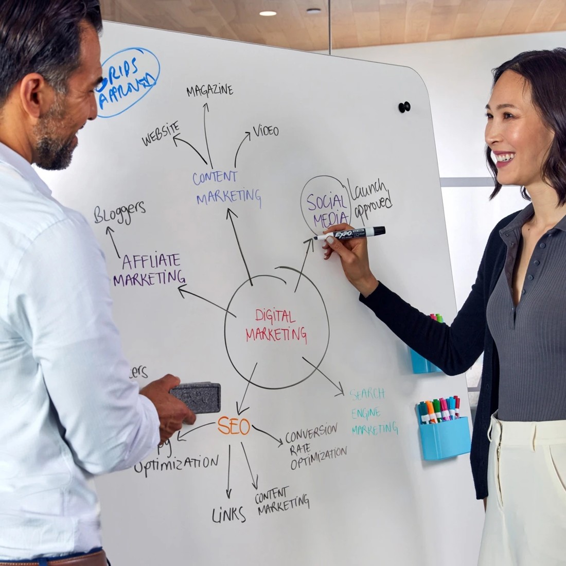 4 4 Pack Expo Dry Erase Chisel Tip Marker, 4 of 10